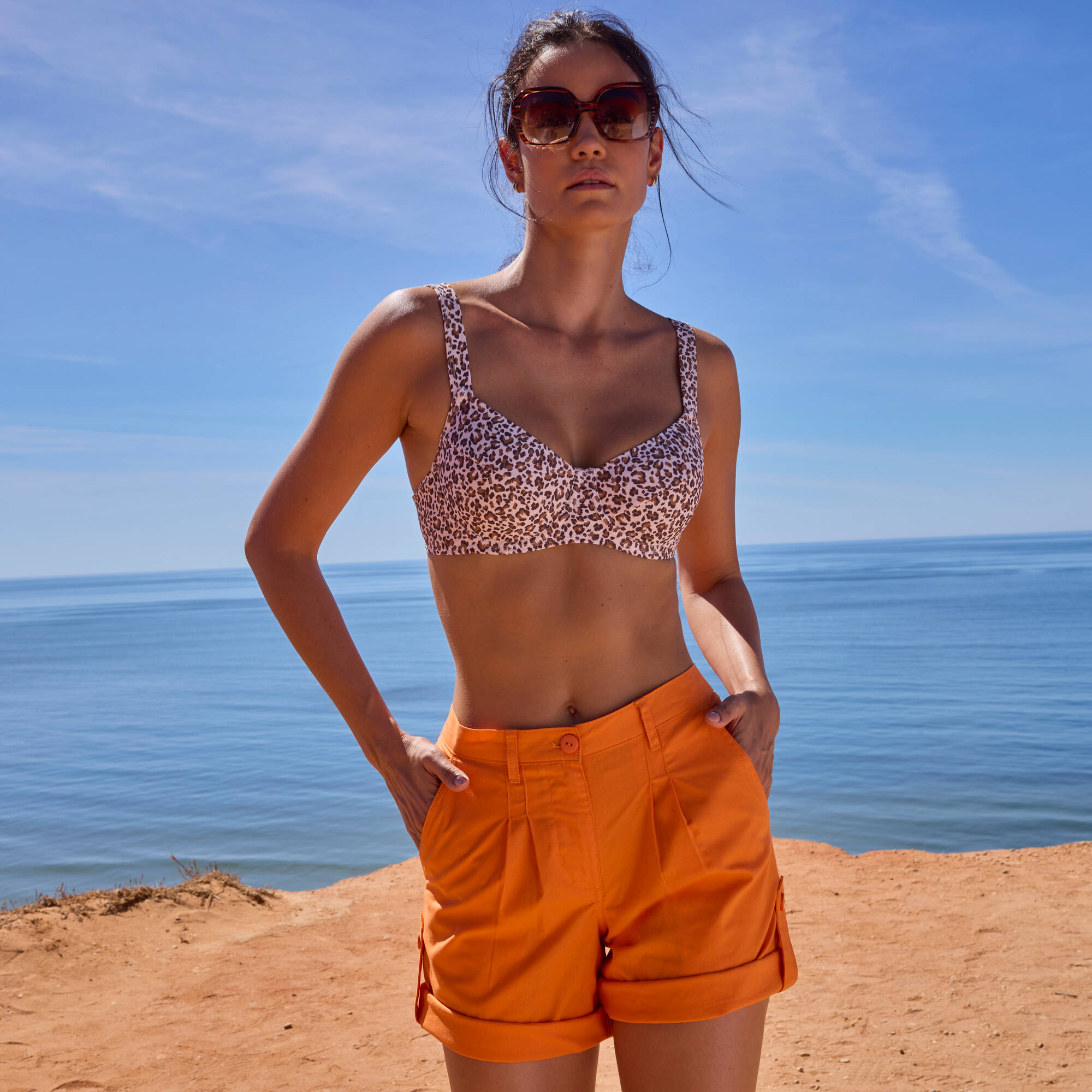 Short bermuda longueur rglable - Blancheporte 14 €