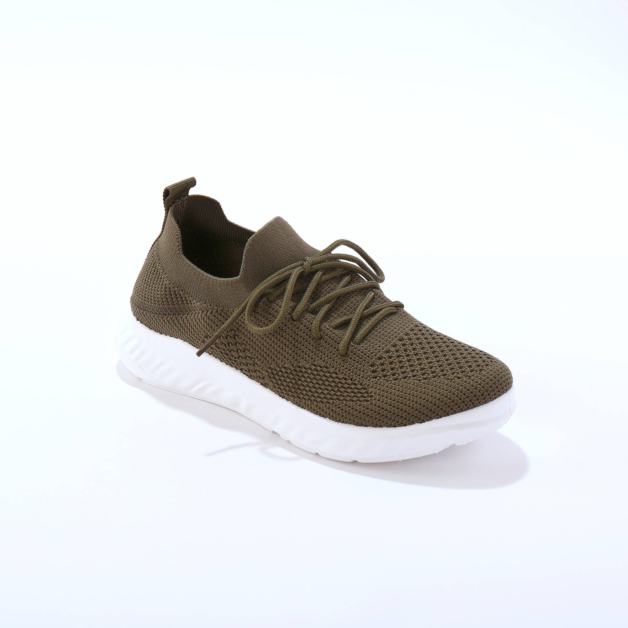 Baskets textile mesh légères, à lacets - Blancheporte