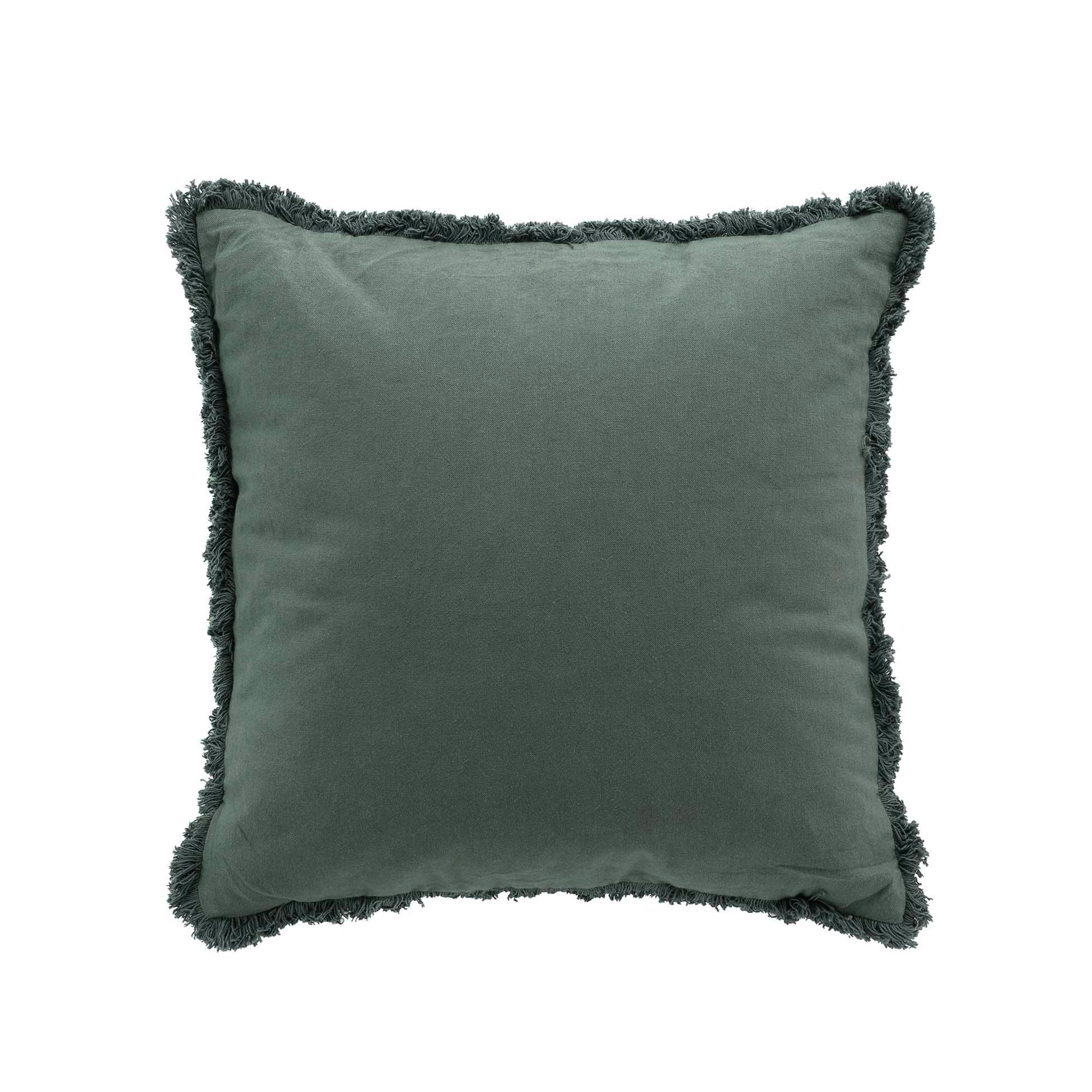 Coussin Uni À Franges - Blancheporte