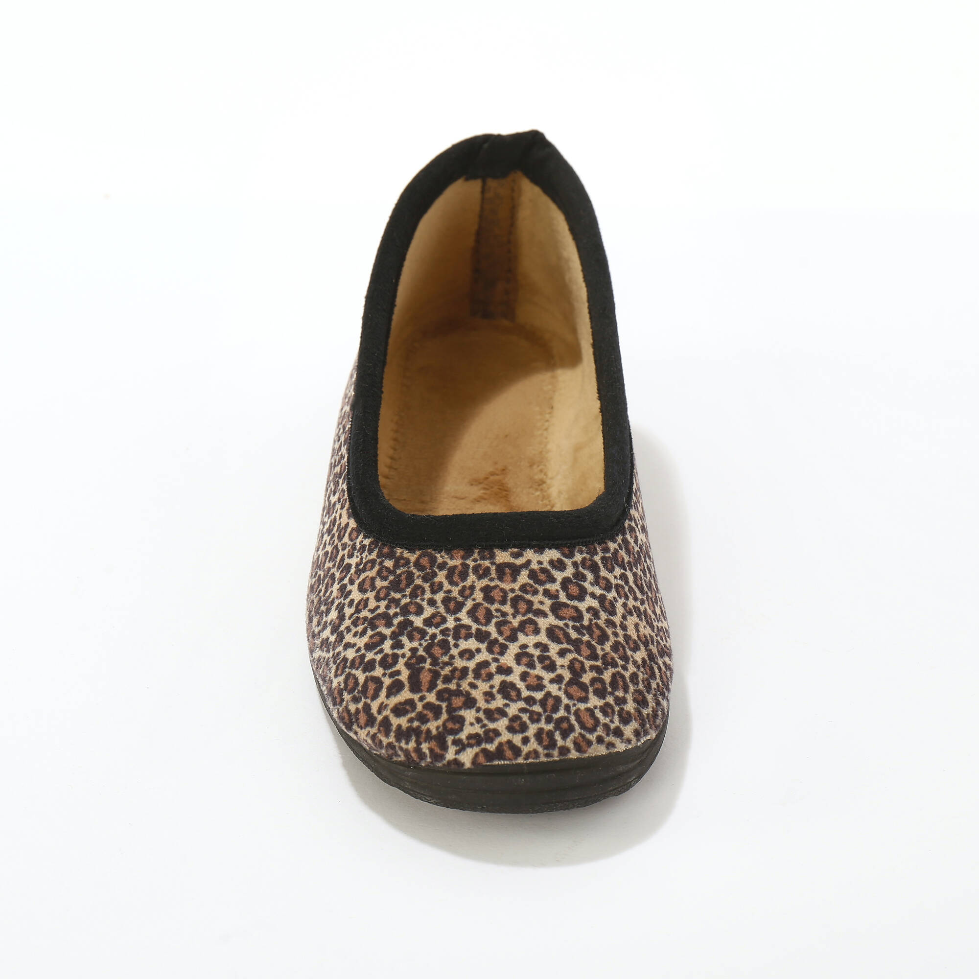 Chaussons ballerines imprim lopard - Blancheporte 25$