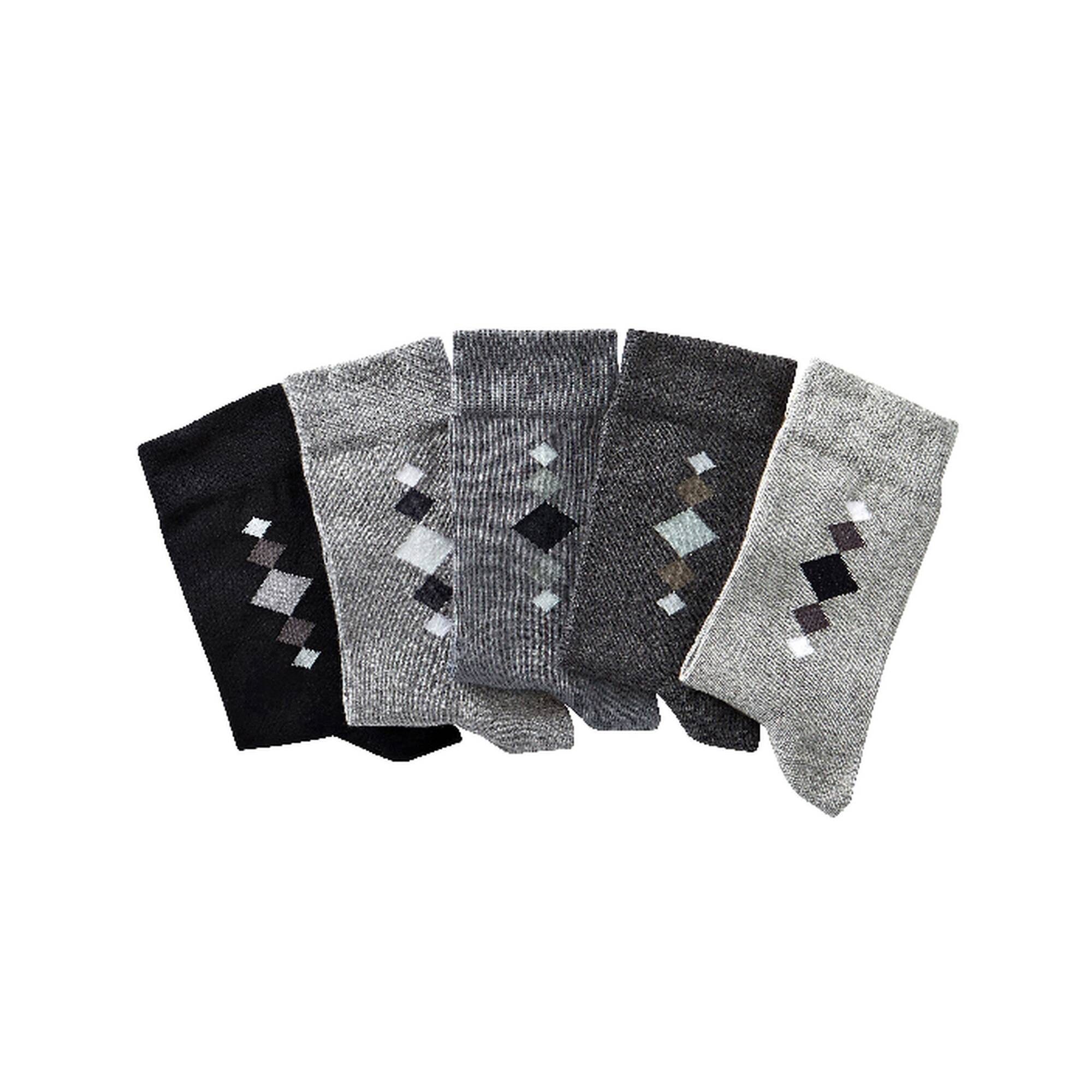 Mi-chaussettes fantaisie - lot de 5 paires - Blancheporte 22 €