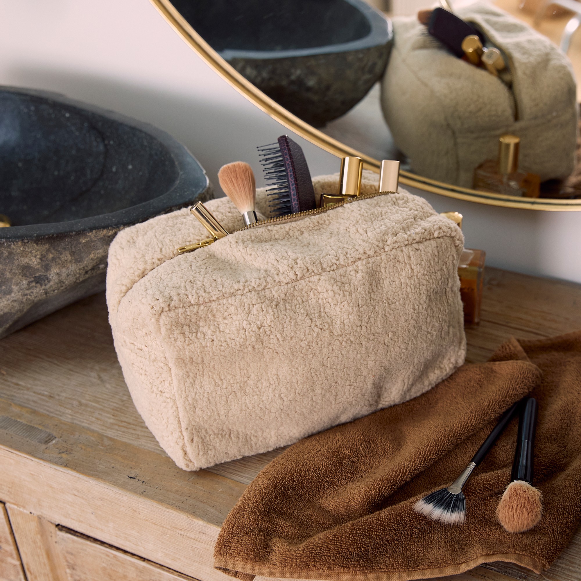 Trousse De Toilette Sherpa - Blancheporte