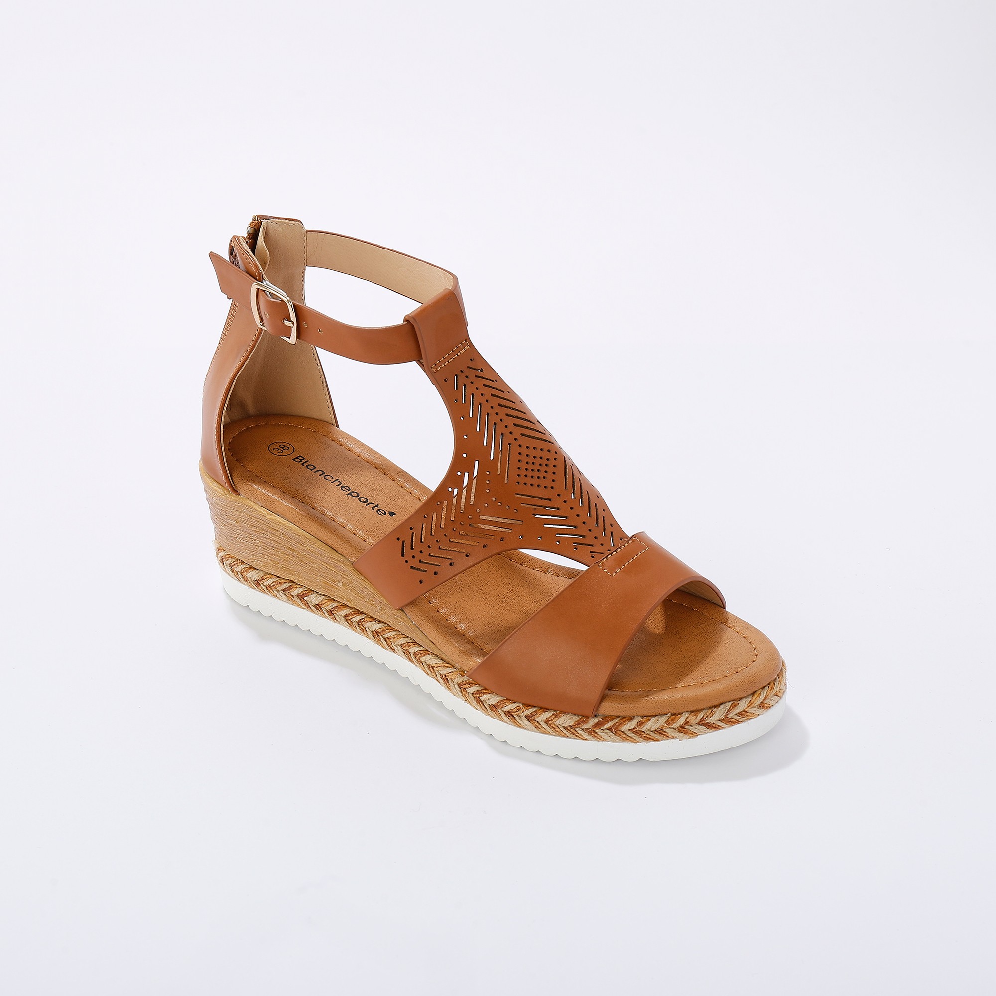 Blanche porte chaussure compensées shop