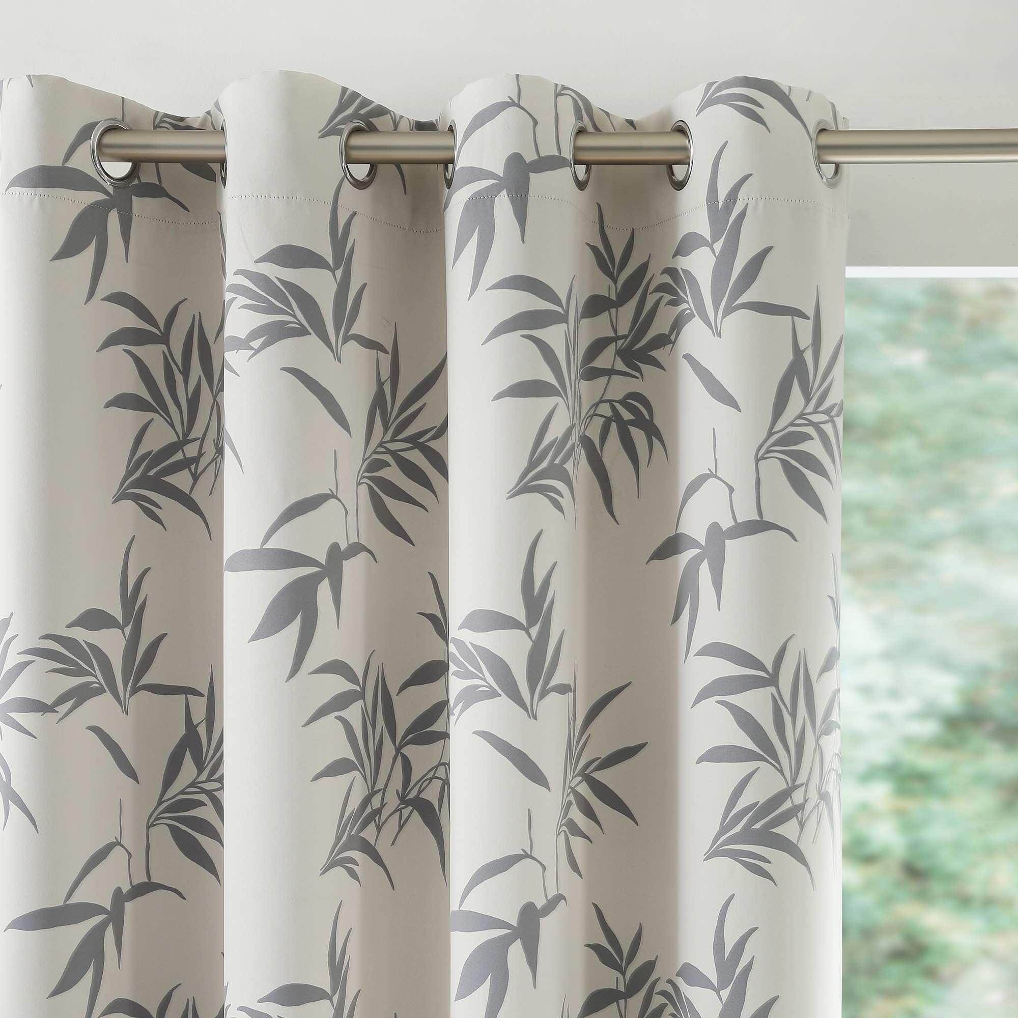 Rideau Occultant Imprimé Feuillages - Blancheporte