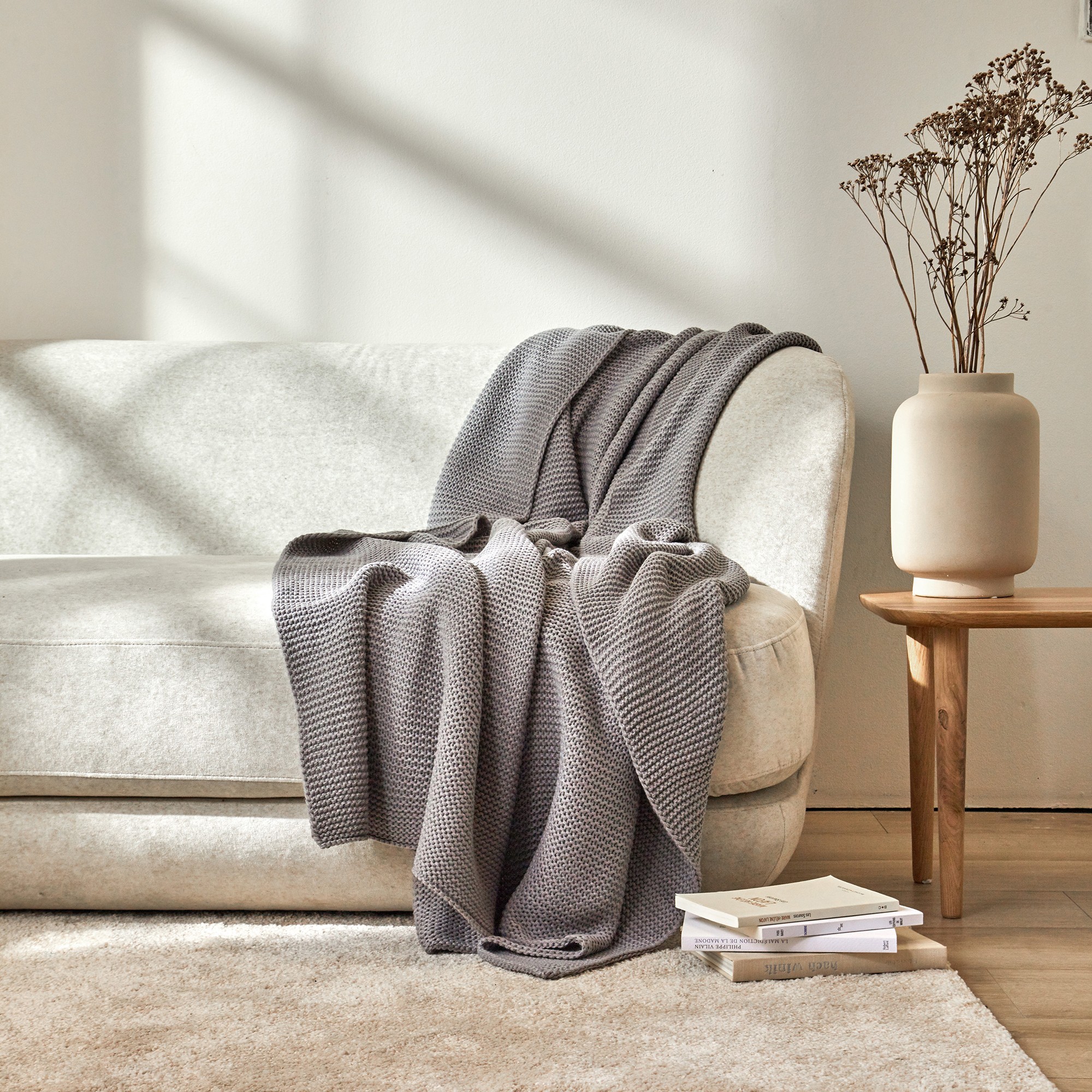 Plaid En Tricot - Blancheporte