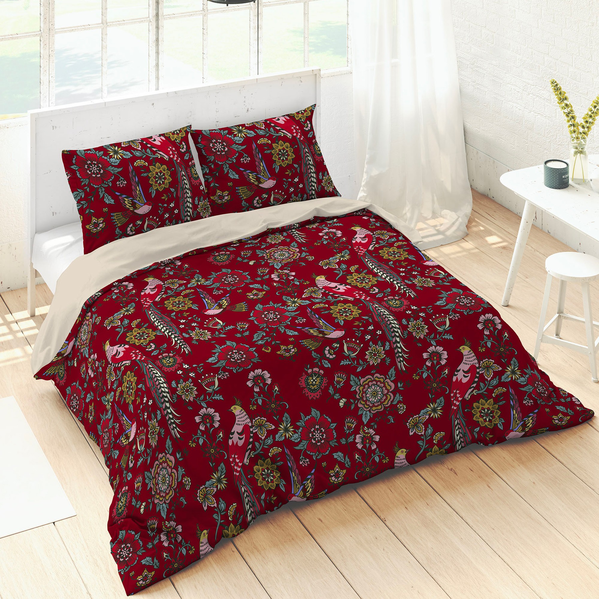 Linge De Lit Clarysse Imprimé Floral - Coton - Blancheporte