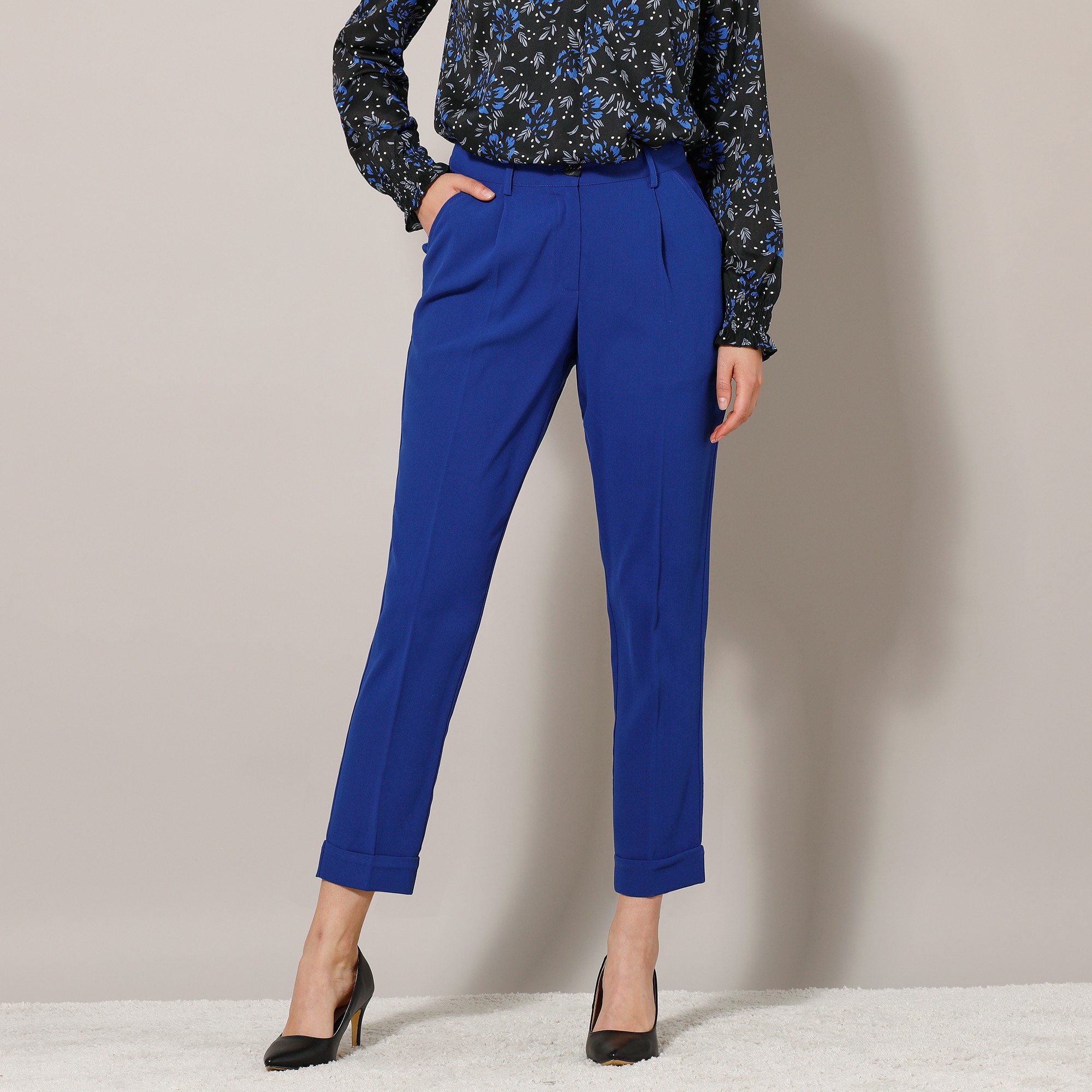 Pantalon 7/8ème Fuselé Fluide - Blancheporte