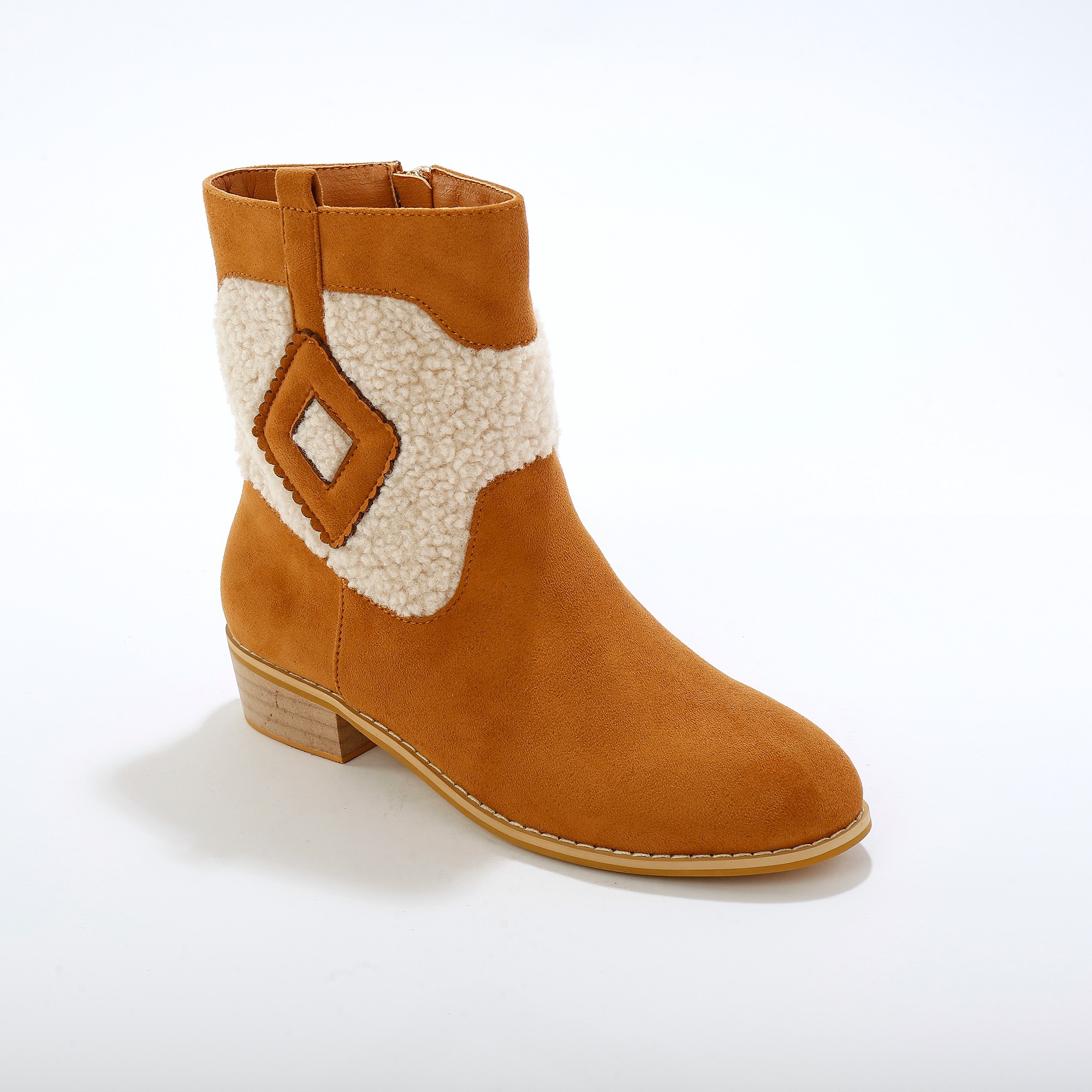 Boots Style Western Avec Sherpa - Blancheporte