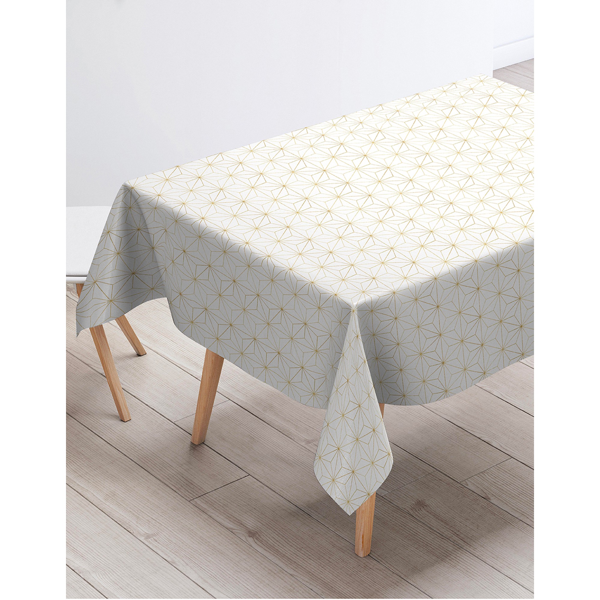 Nappe Motifs Géométriques Métallisés - Blancheporte