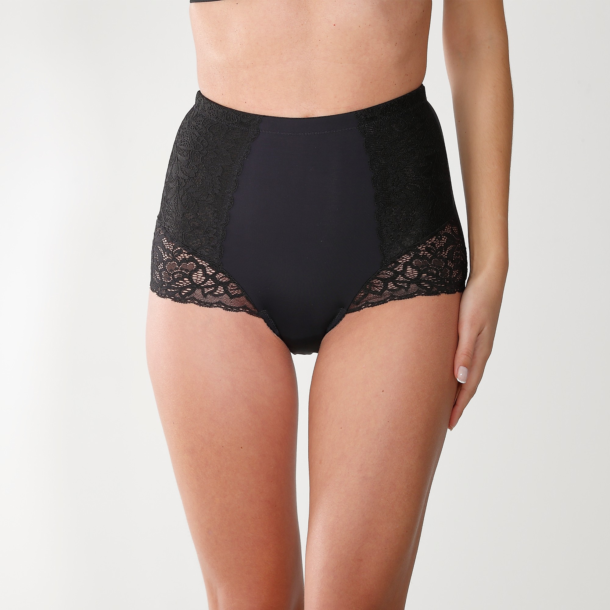 Gaine Affinante Plastron Dentelle - Maintien - Blancheporte