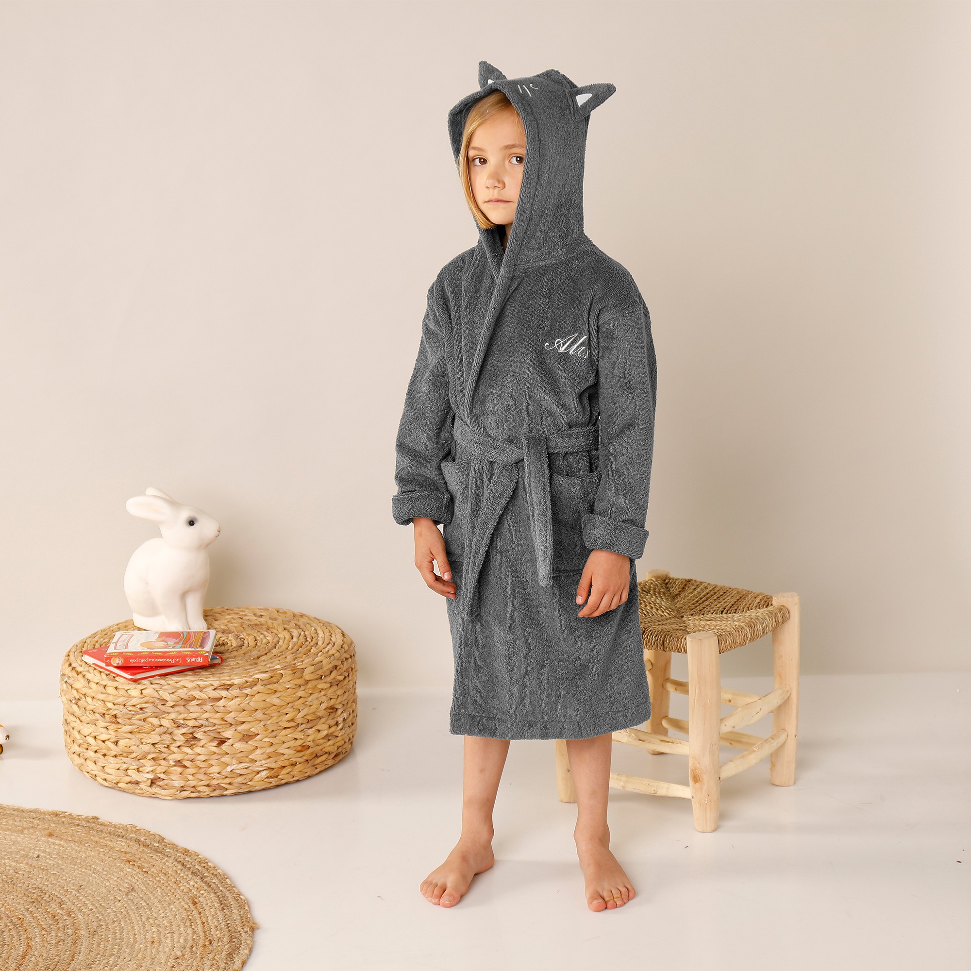 Peignoir chat adulte clearance