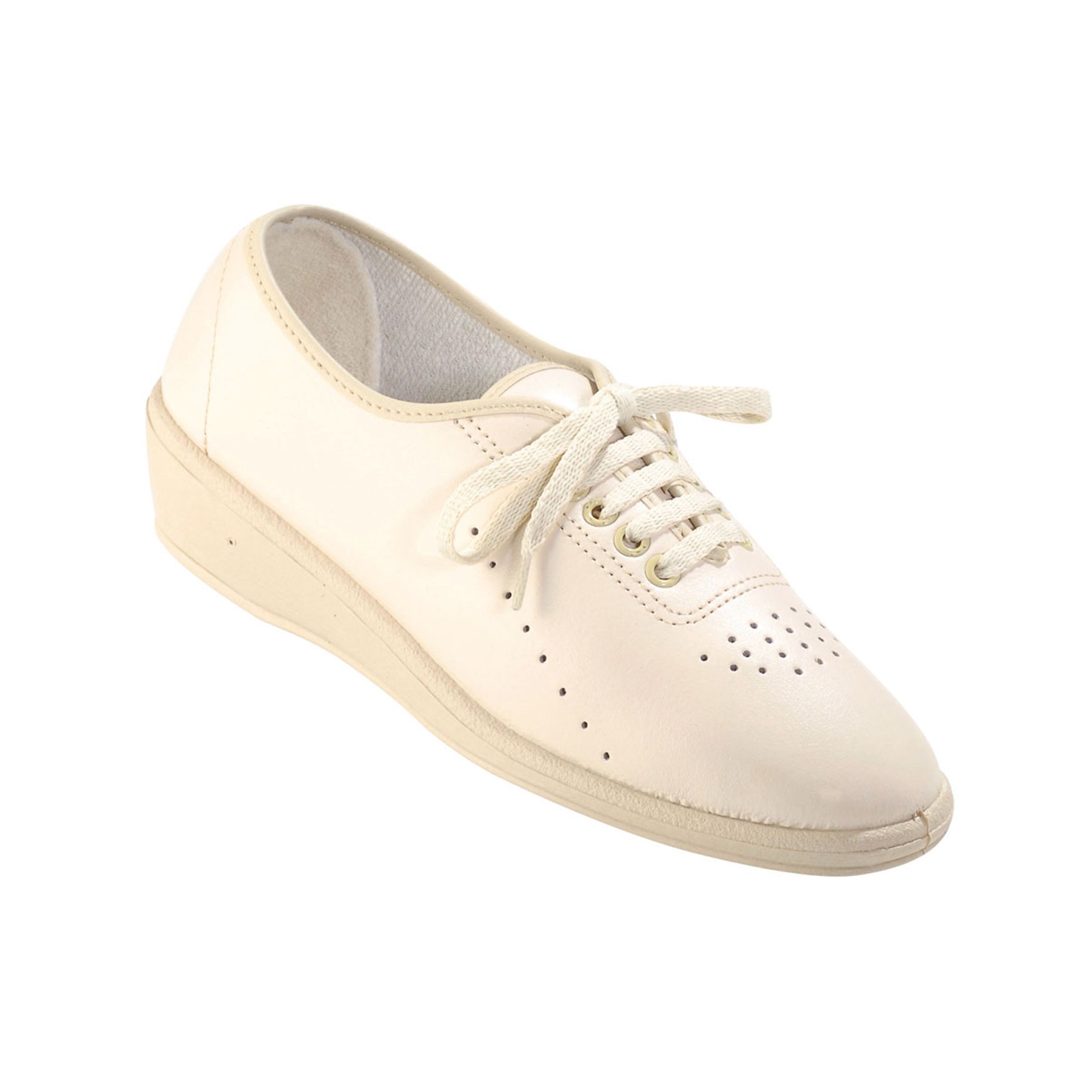 Chaussures derbies cuir beige Blancheporte