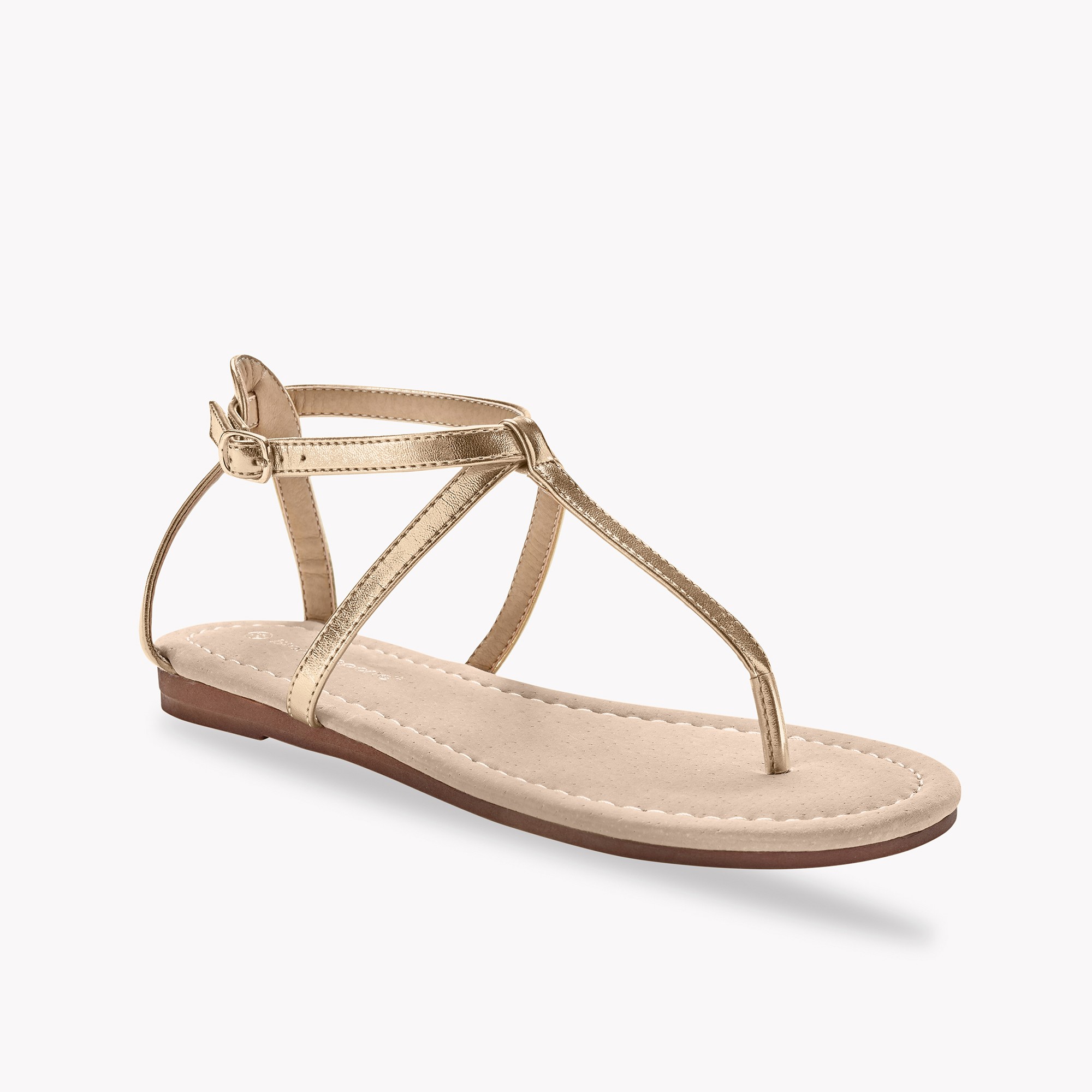 Sandales Entredoigt - Doré - Blancheporte