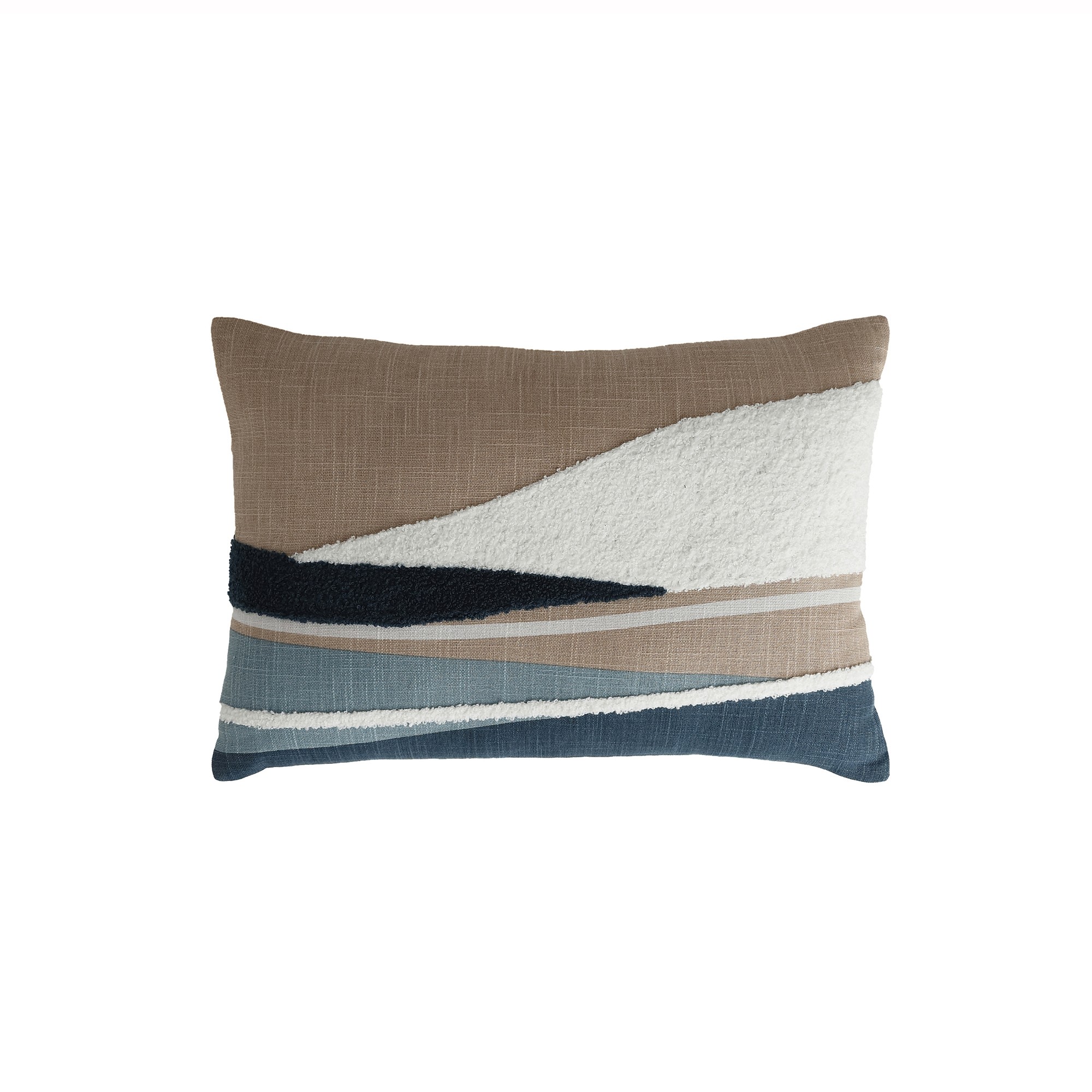 Coussin Rectangulaire Tufté Style Minéral - Blancheporte