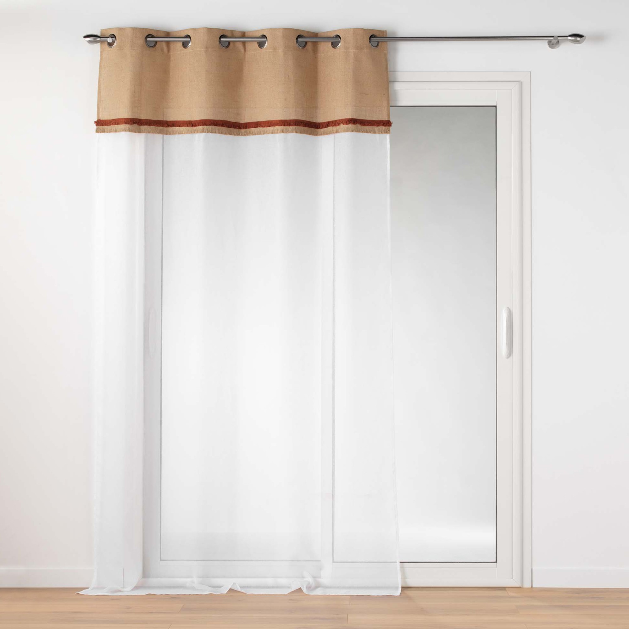 Voilage Empiècement Sisal - Blancheporte