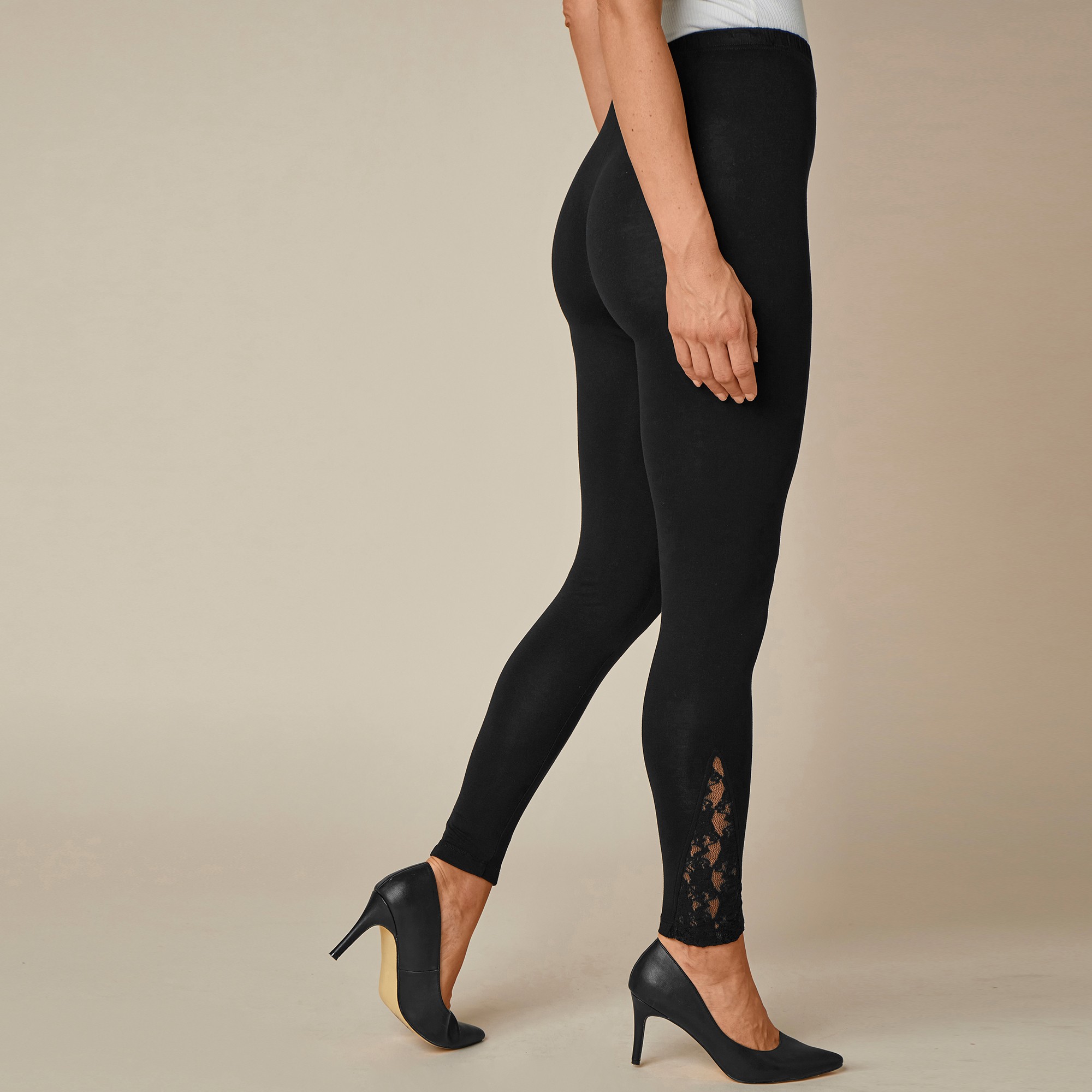 Legging blanche online porte