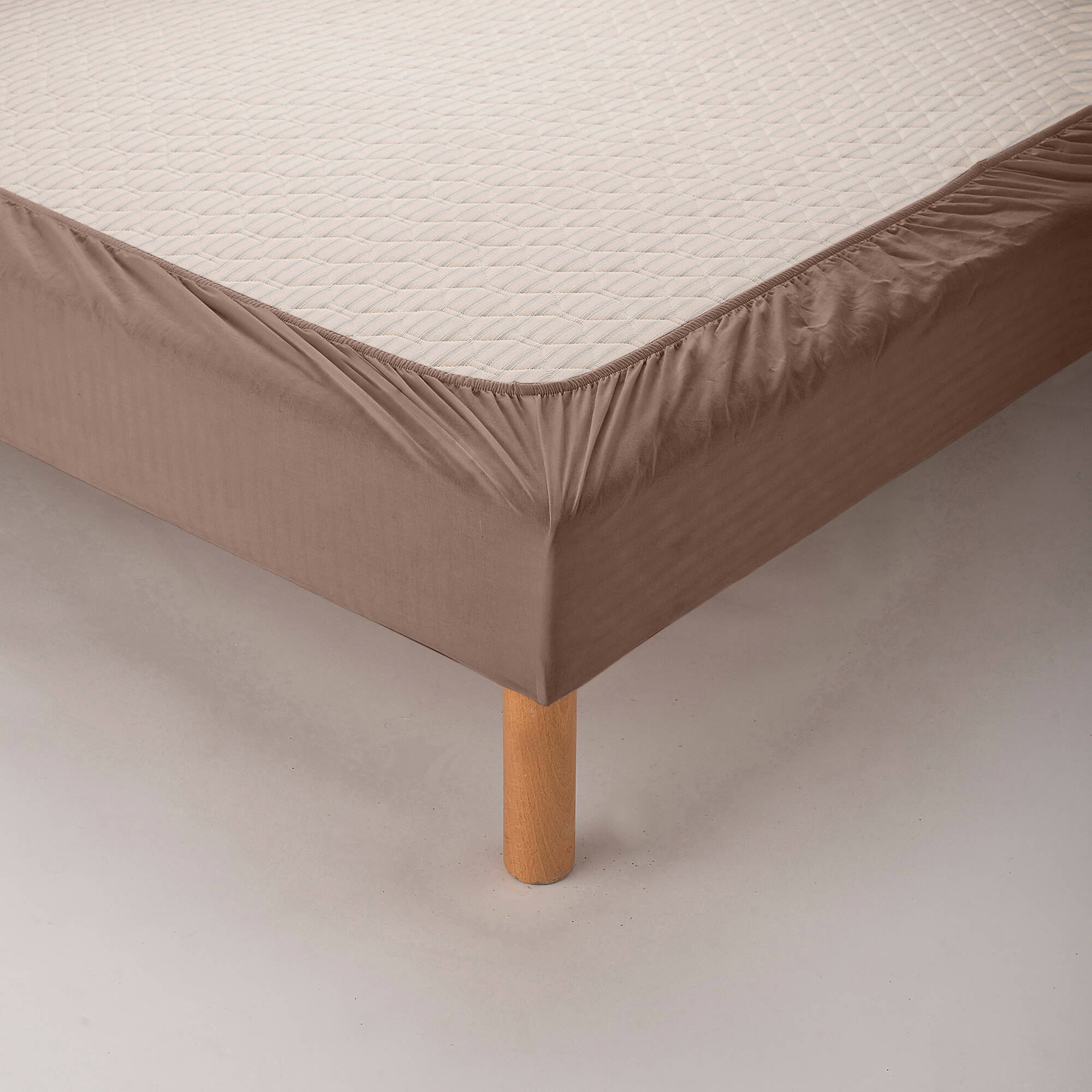 Bande cache-sommier tissu microfibre - Blancheporte