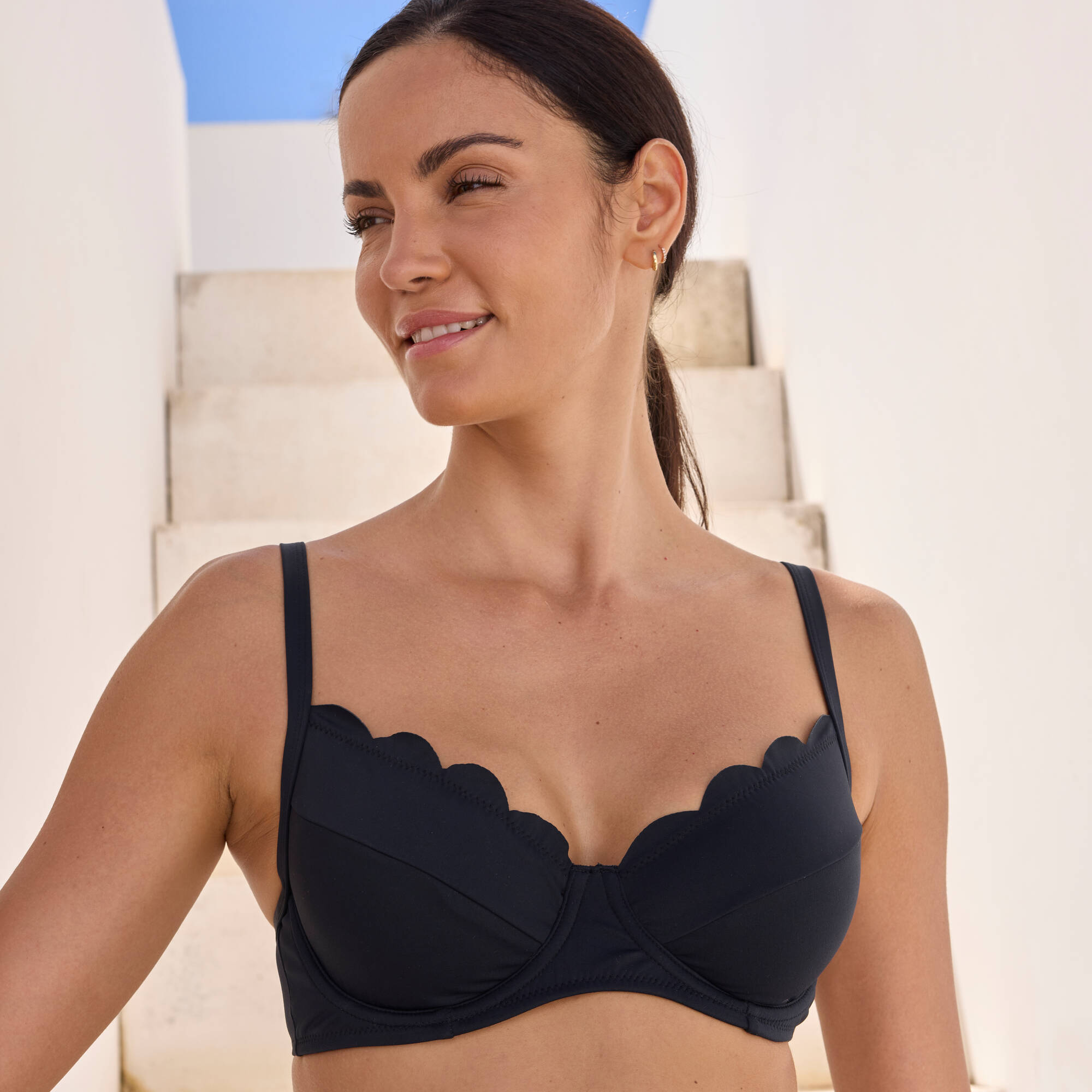 Haut de maillot de bain avec armatures Gaona - forme corbeille - Blancheporte
