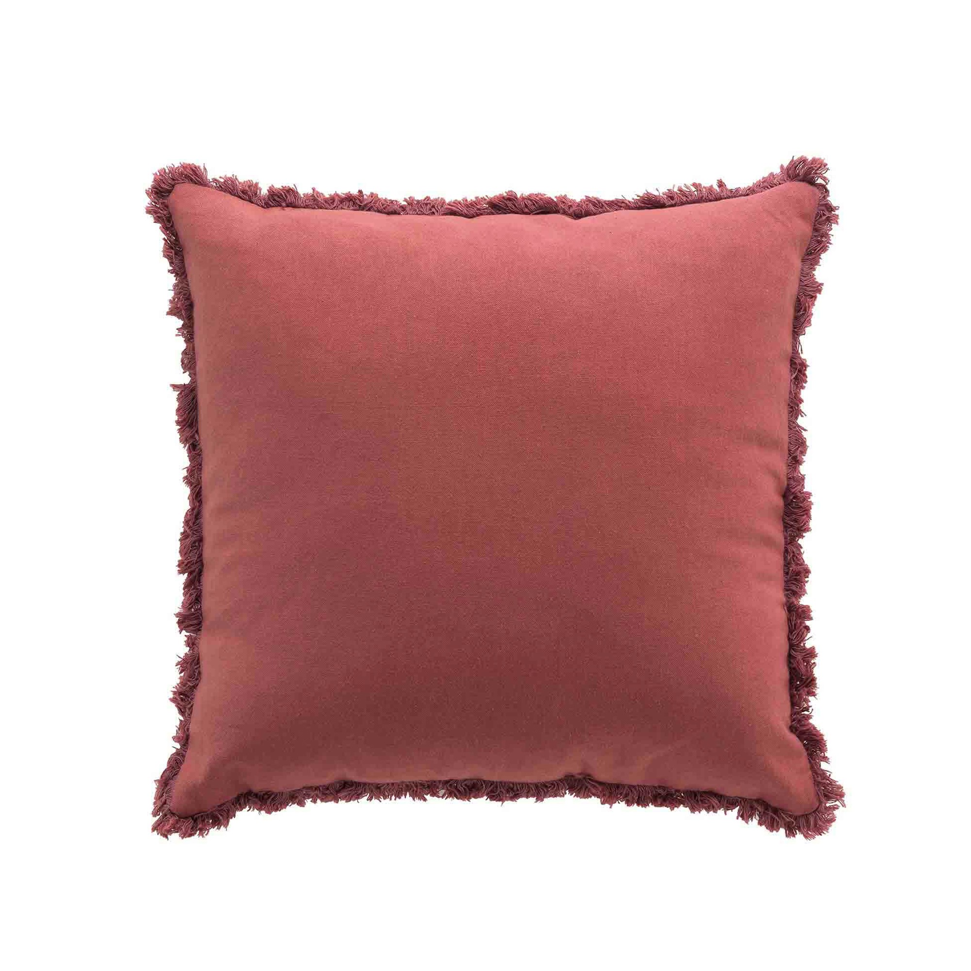 Coussin Uni À Franges - Blancheporte