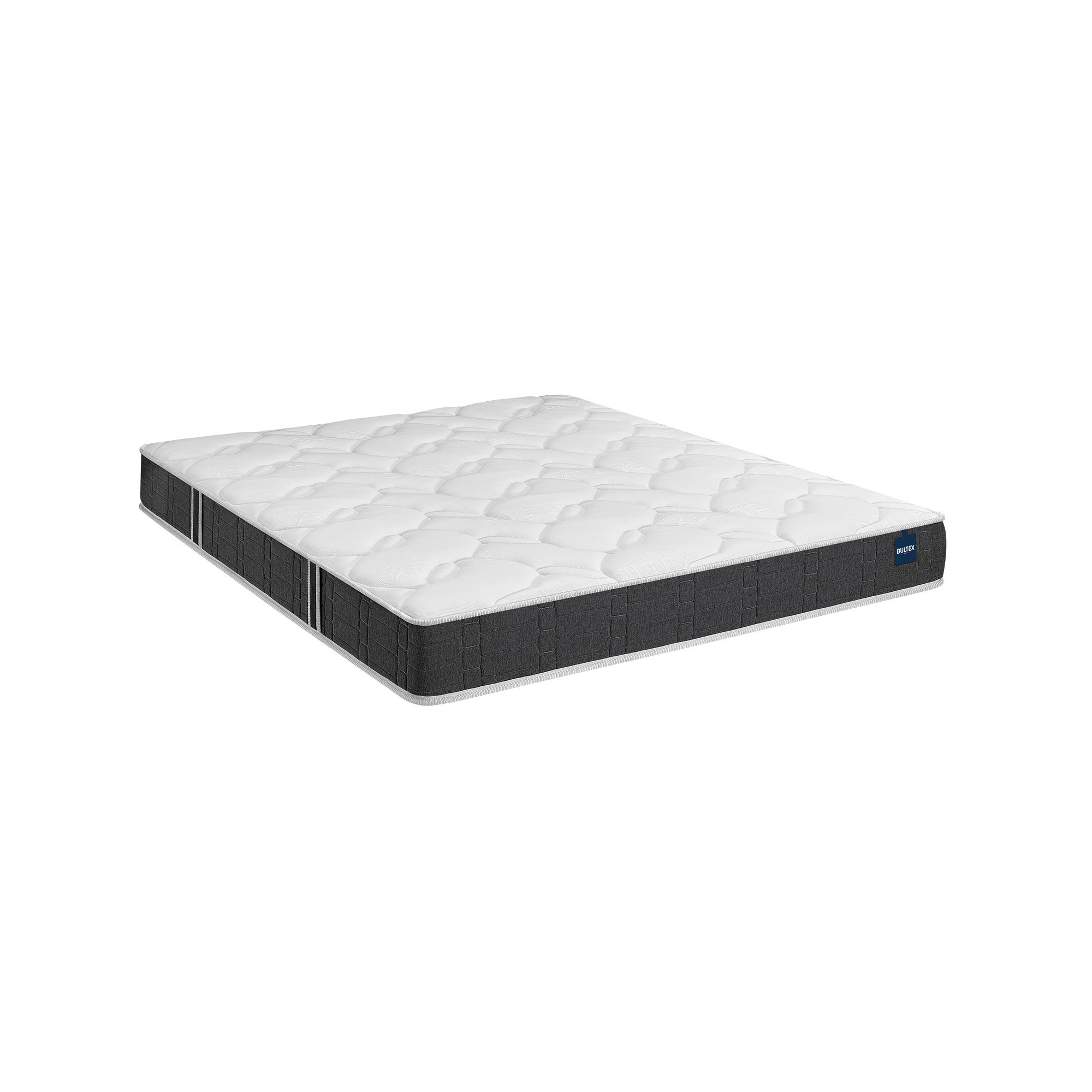 Matelas mousse Nano Bultex® 20 cm luxe ferme - Matelas 2 Personnes : 180x200cm - Blanc - Bultex