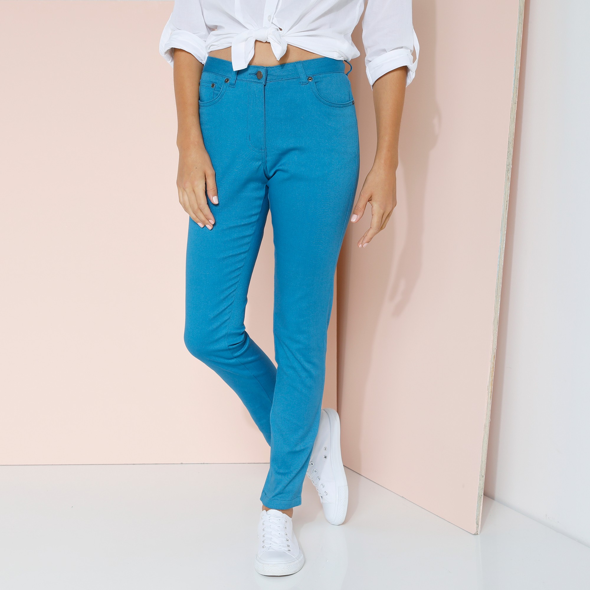 Pantalon Fuselé Couleur - Blancheporte