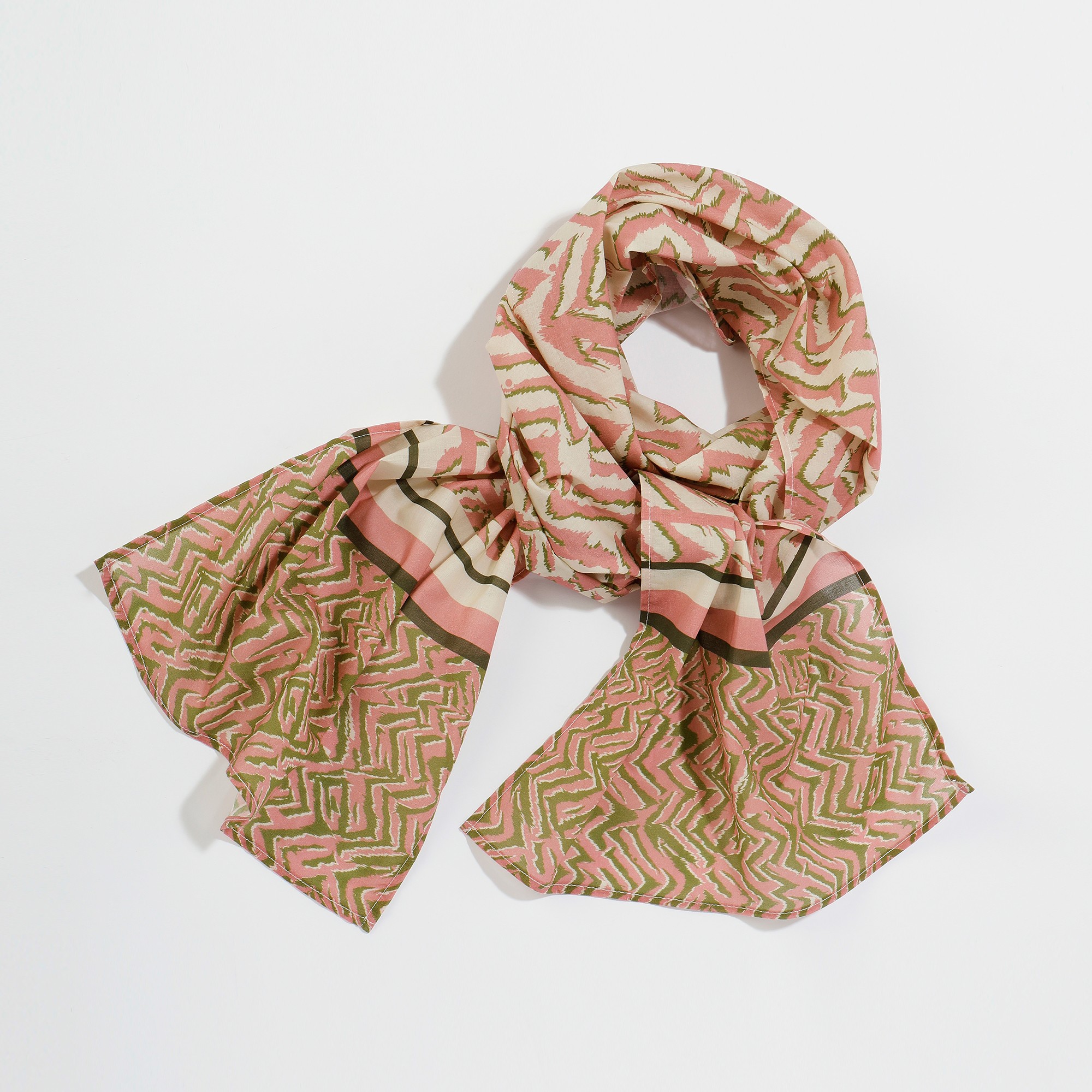 Foulard Imprimé Cachemire, 198 X 38 Cm - Coton - Blancheporte