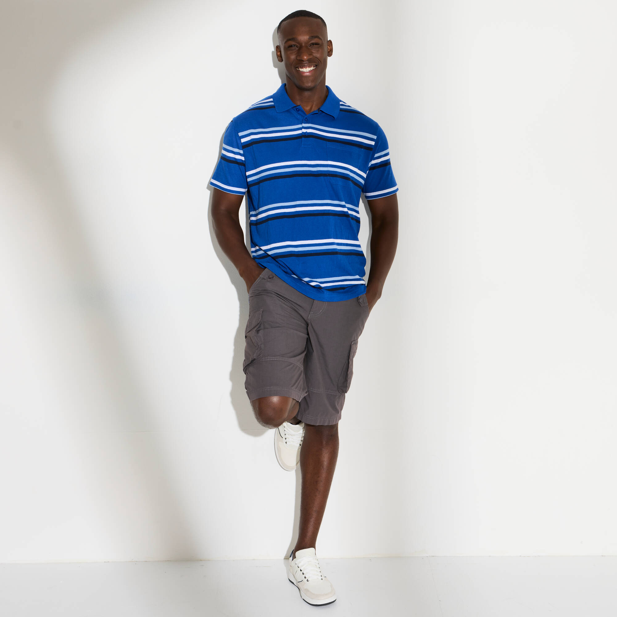 Polo ray manches courtes - Blancheporte 20$