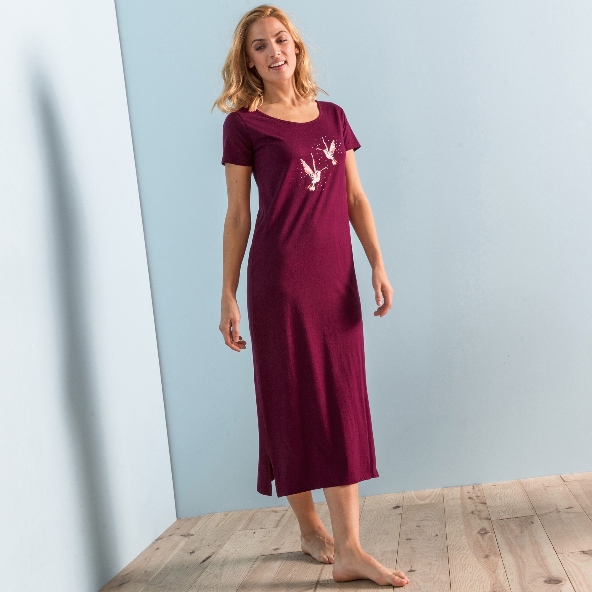 Blancheporte chemise hotsell de nuit longue