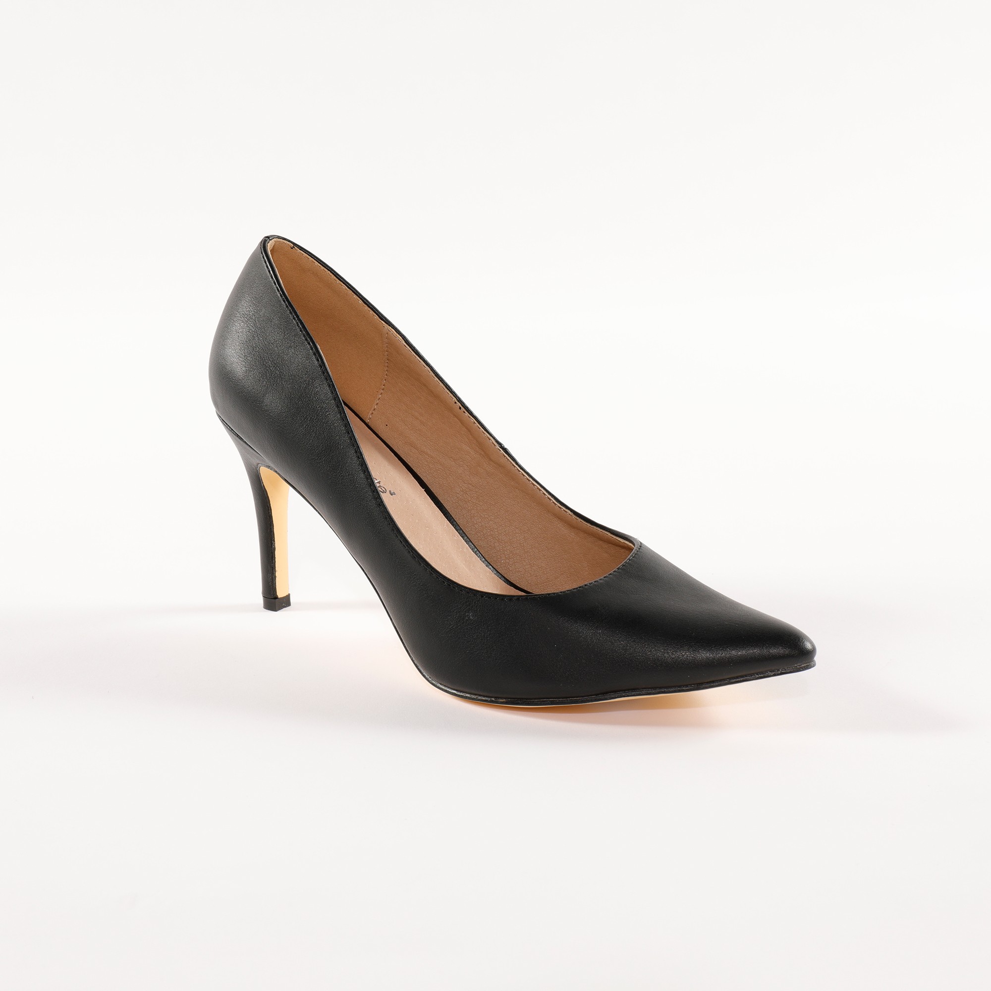 Escarpins Noir Première Cuir - Blancheporte