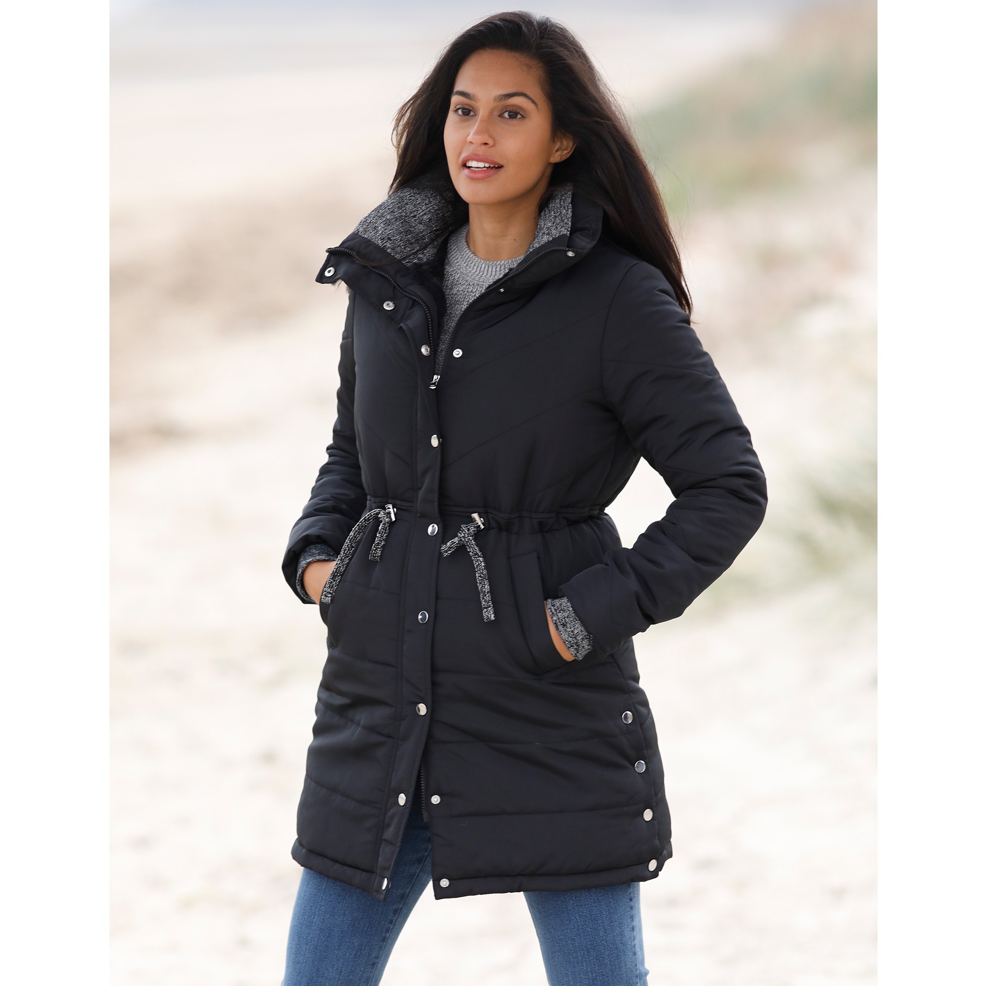 Doudoune blanche shop porte femme