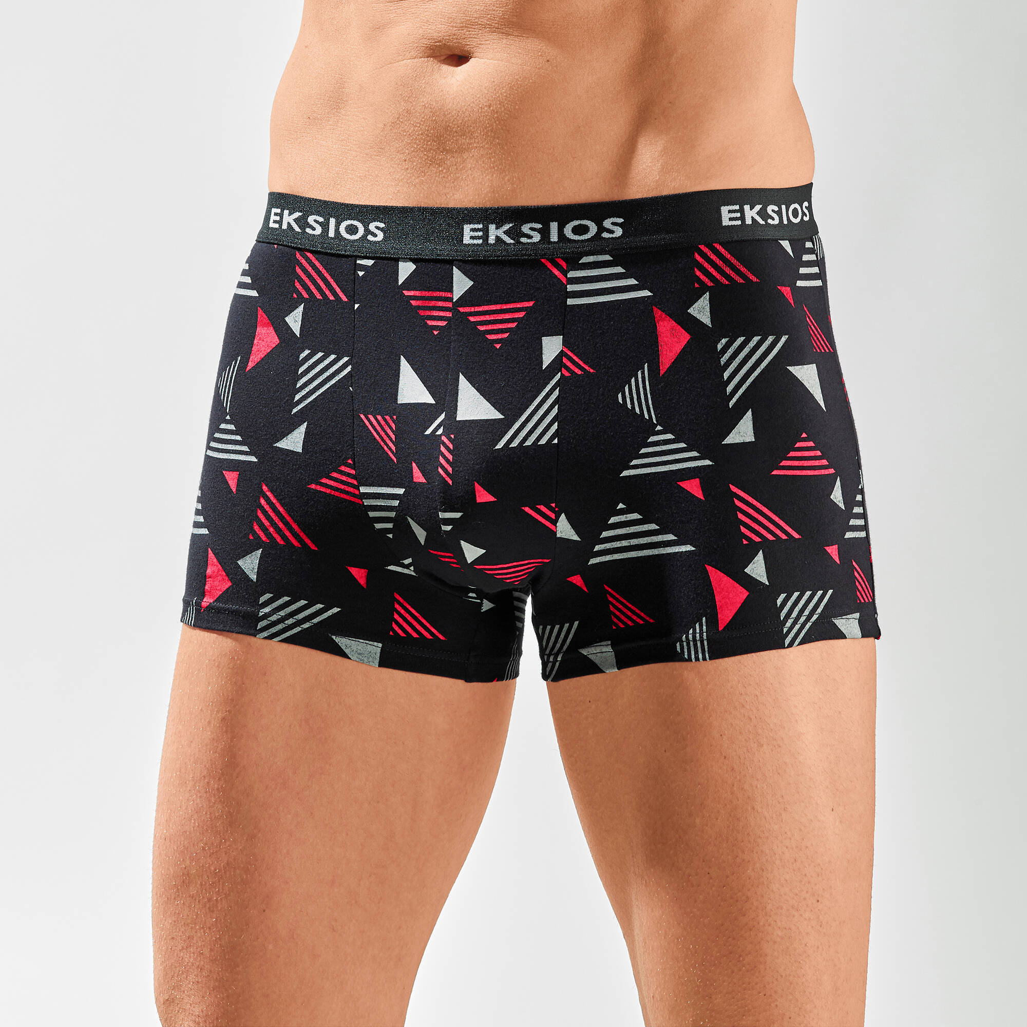 Boxer imprim gomtrique - lot de 4 - Blancheporte 30$