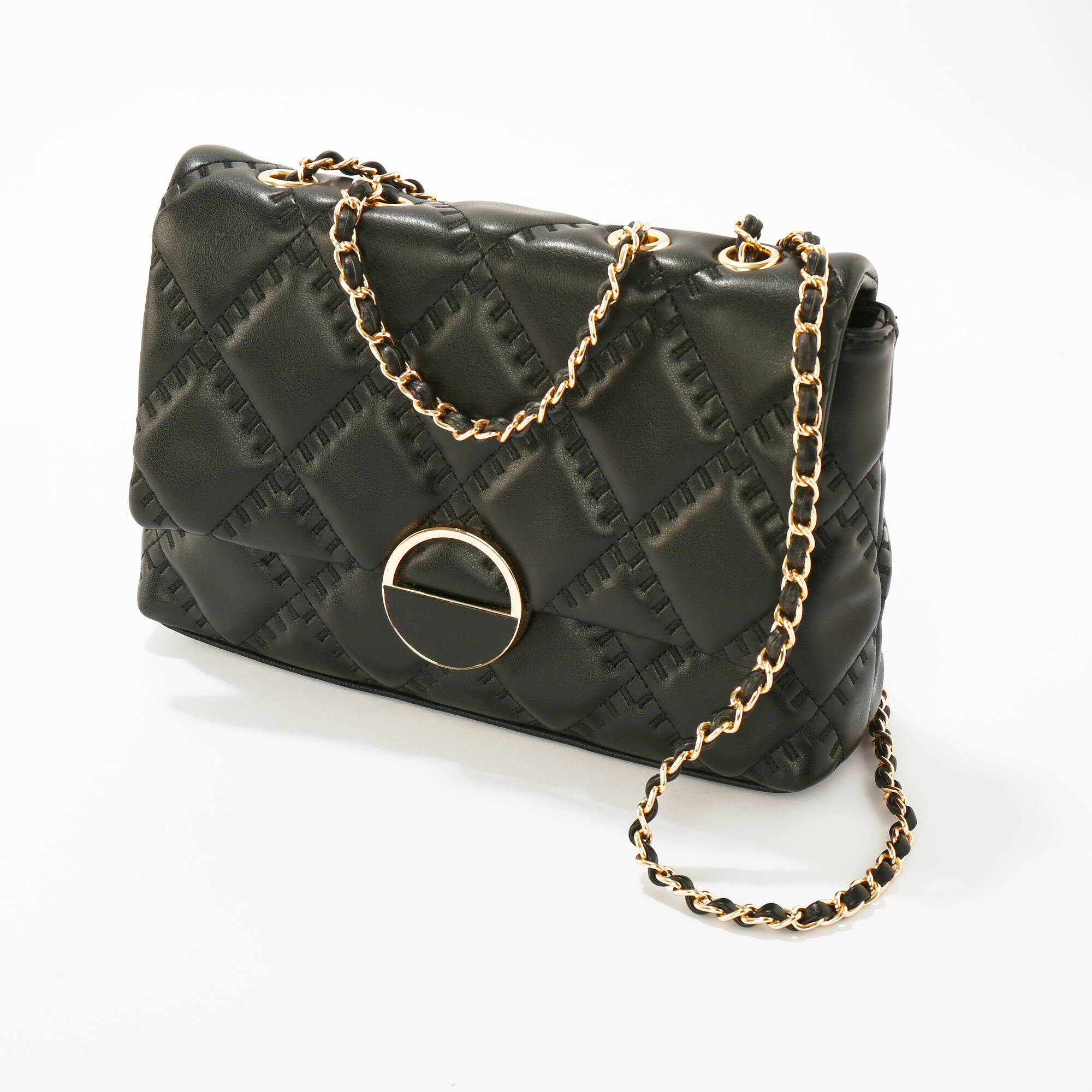 Sac matelass bandoulire chane - Blancheporte 30$