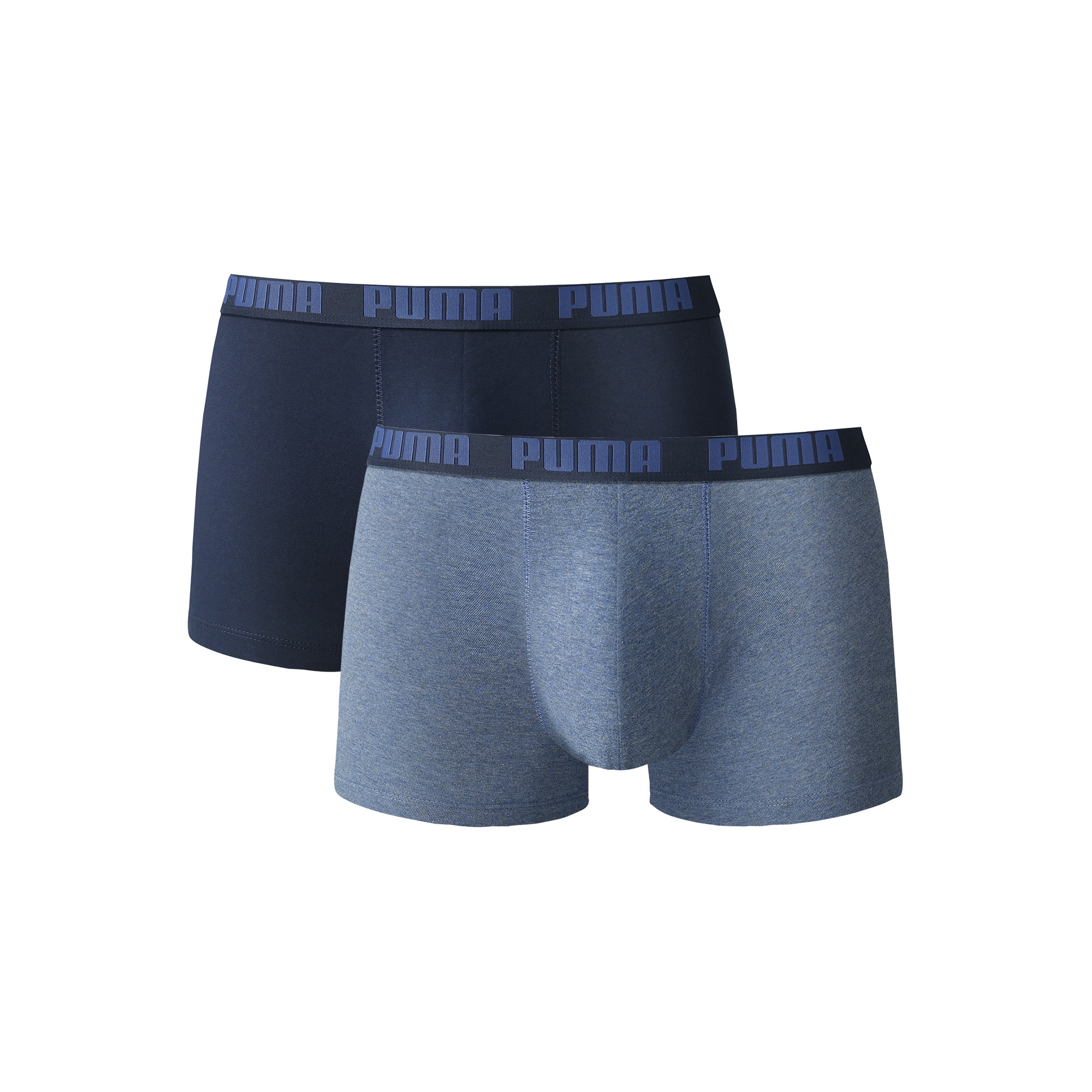 Boxer basique coton stretch - lot de 2 - S - Bleu - Puma