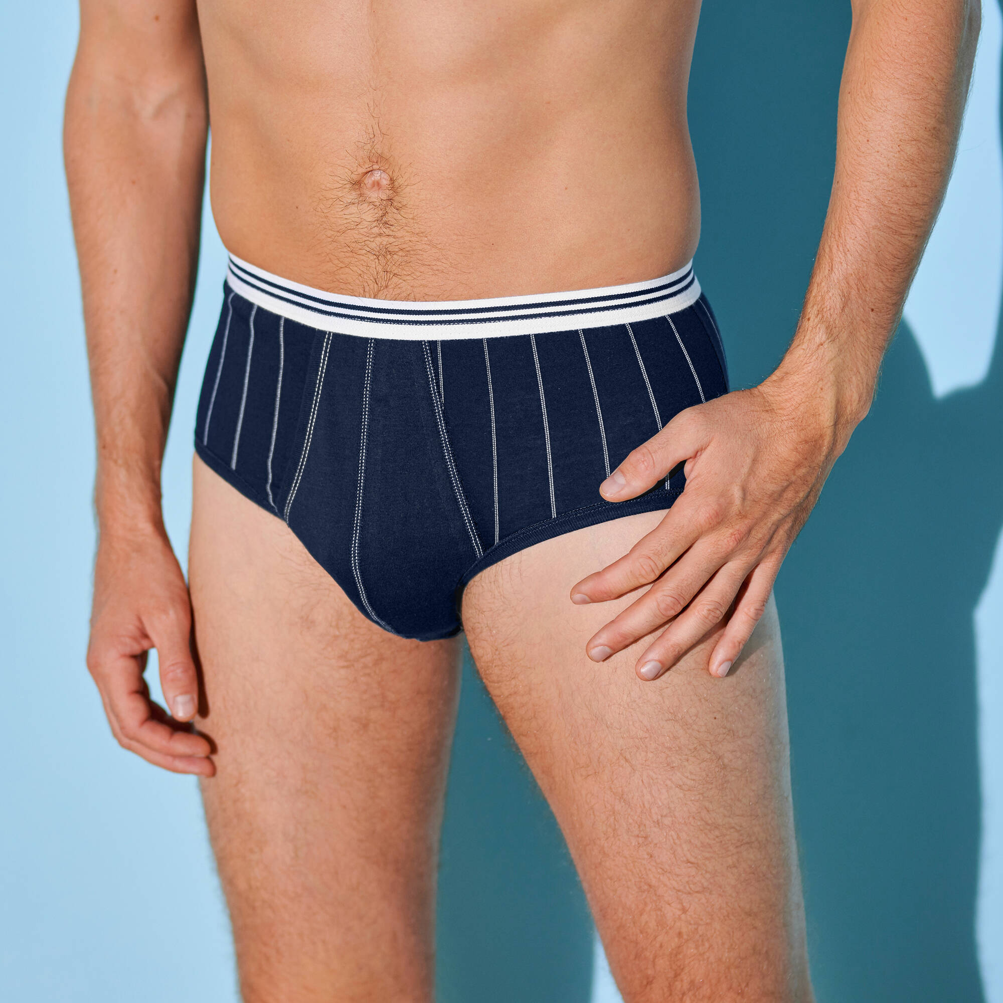 Slip ouvert taille haute - lot de 2 - Blancheporte 44$