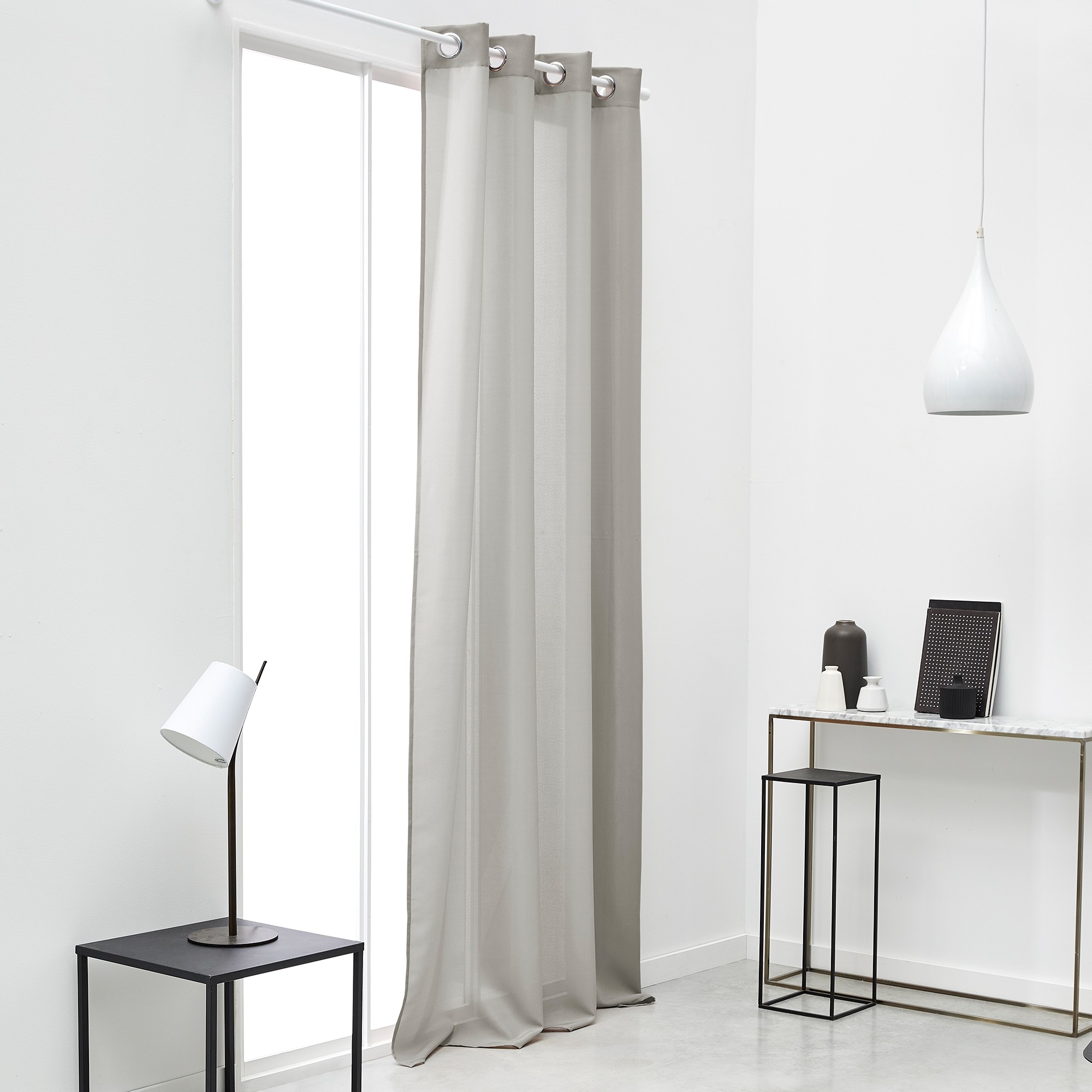 Rideau Oeillets Uni - Blancheporte