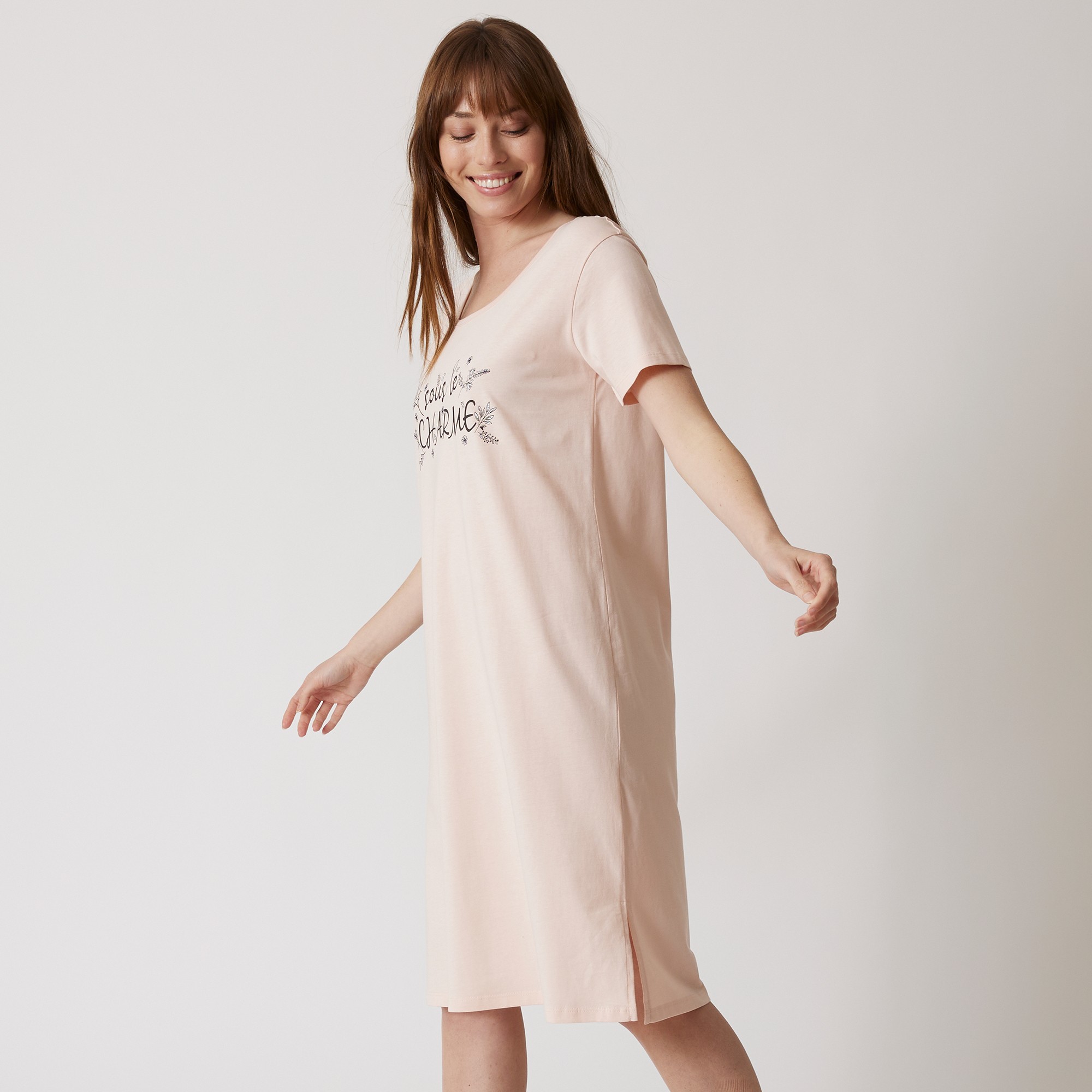 Blancheporte chemise store de nuit courte