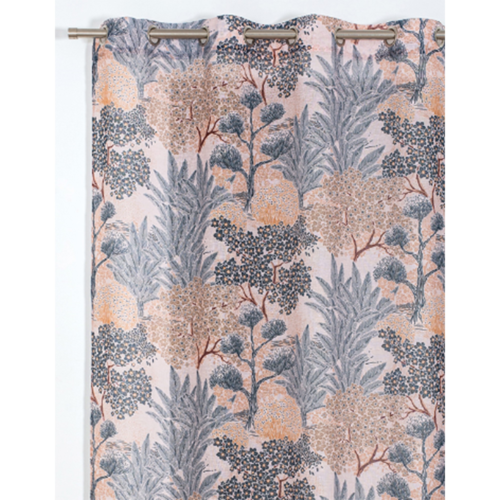 Panneau Voile Imprimé Savane Finition Oeillets - Blancheporte