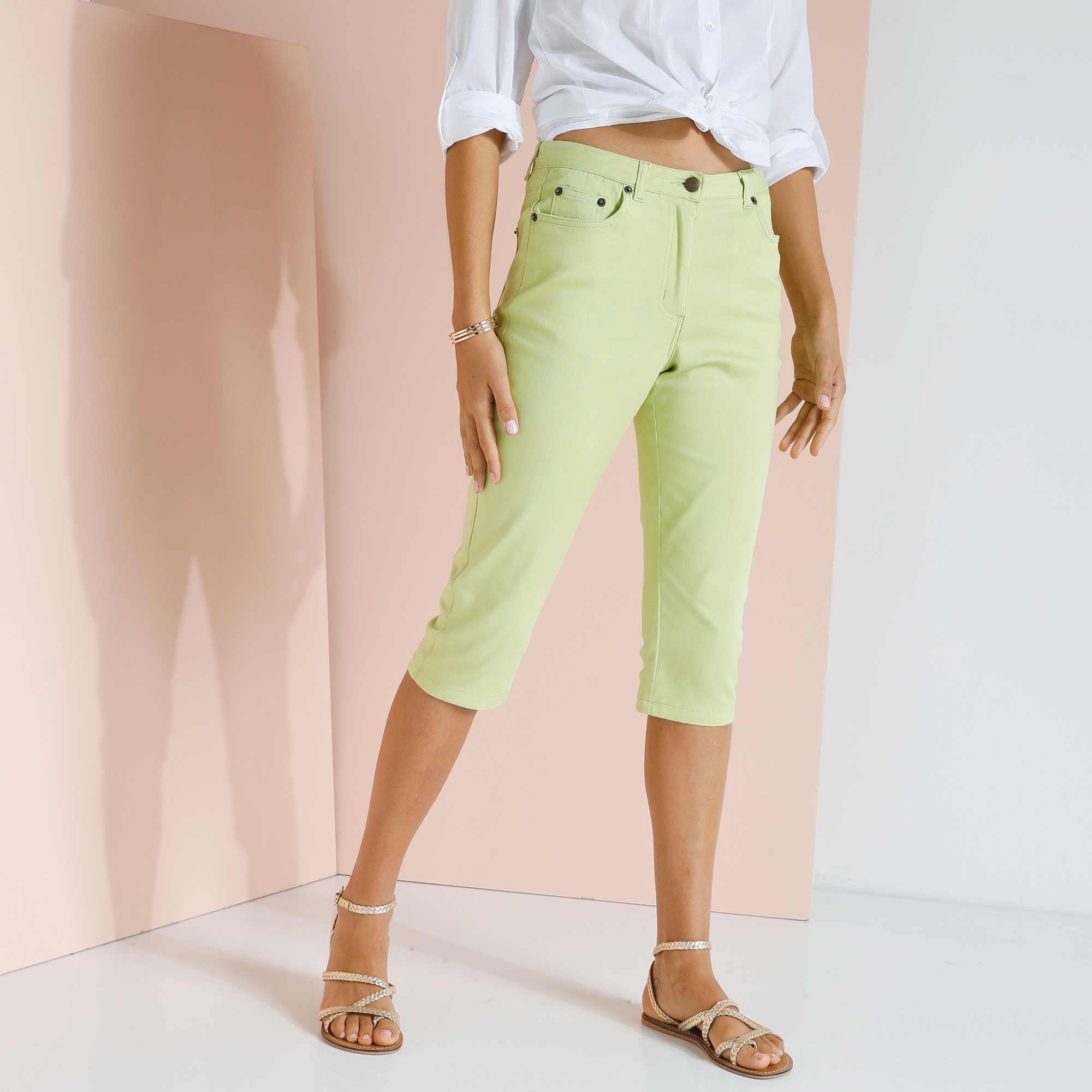 Corsaire Fuselé Couleur - Blancheporte