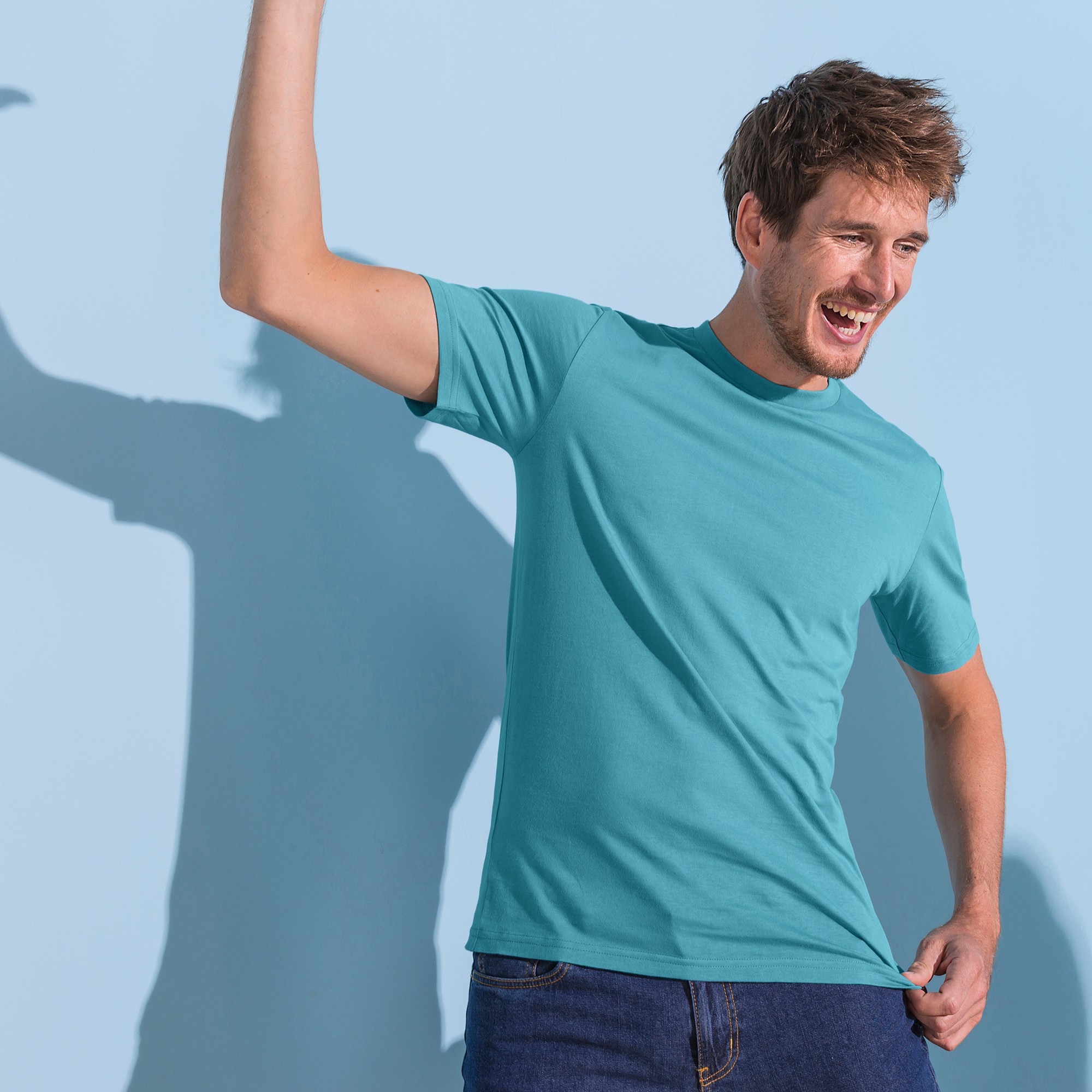 T-shirt Col Rond Manches Courtes - Blancheporte