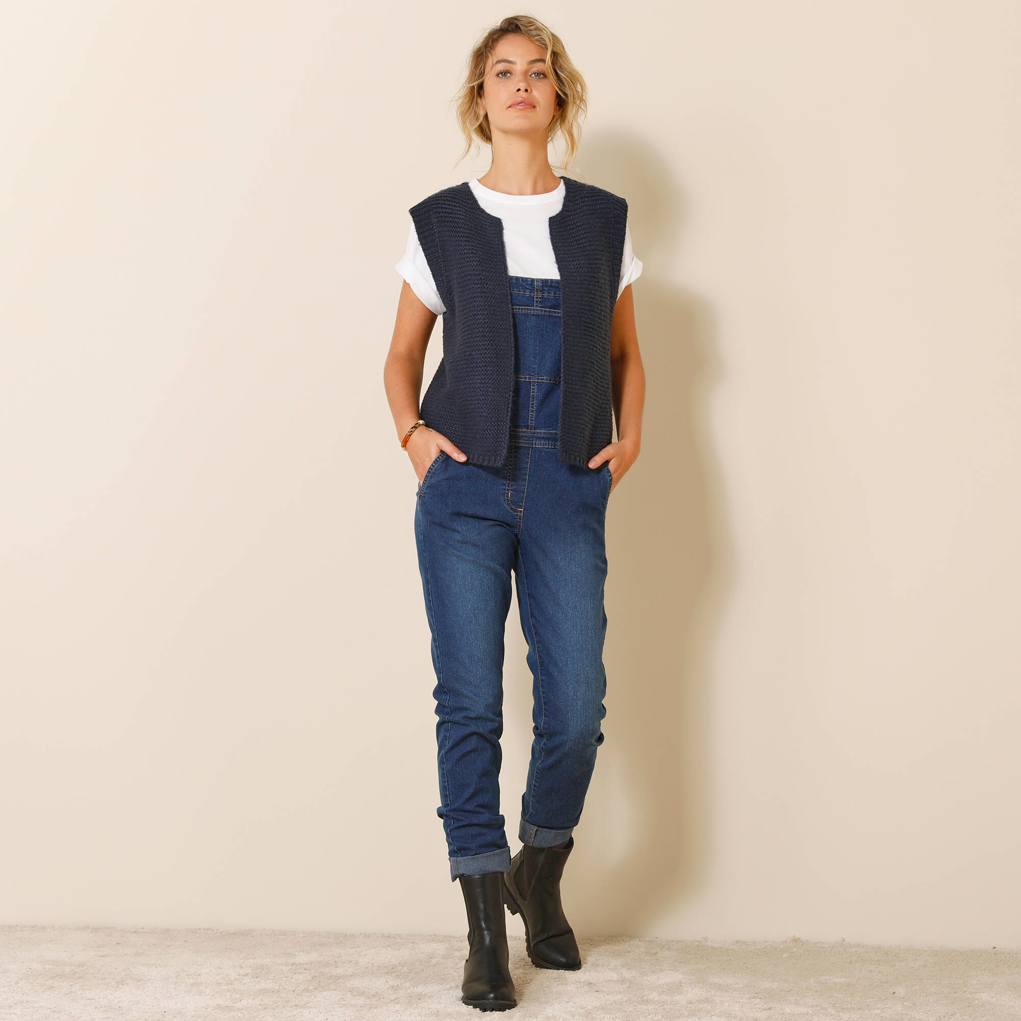 Gilet femme blancheporte shop