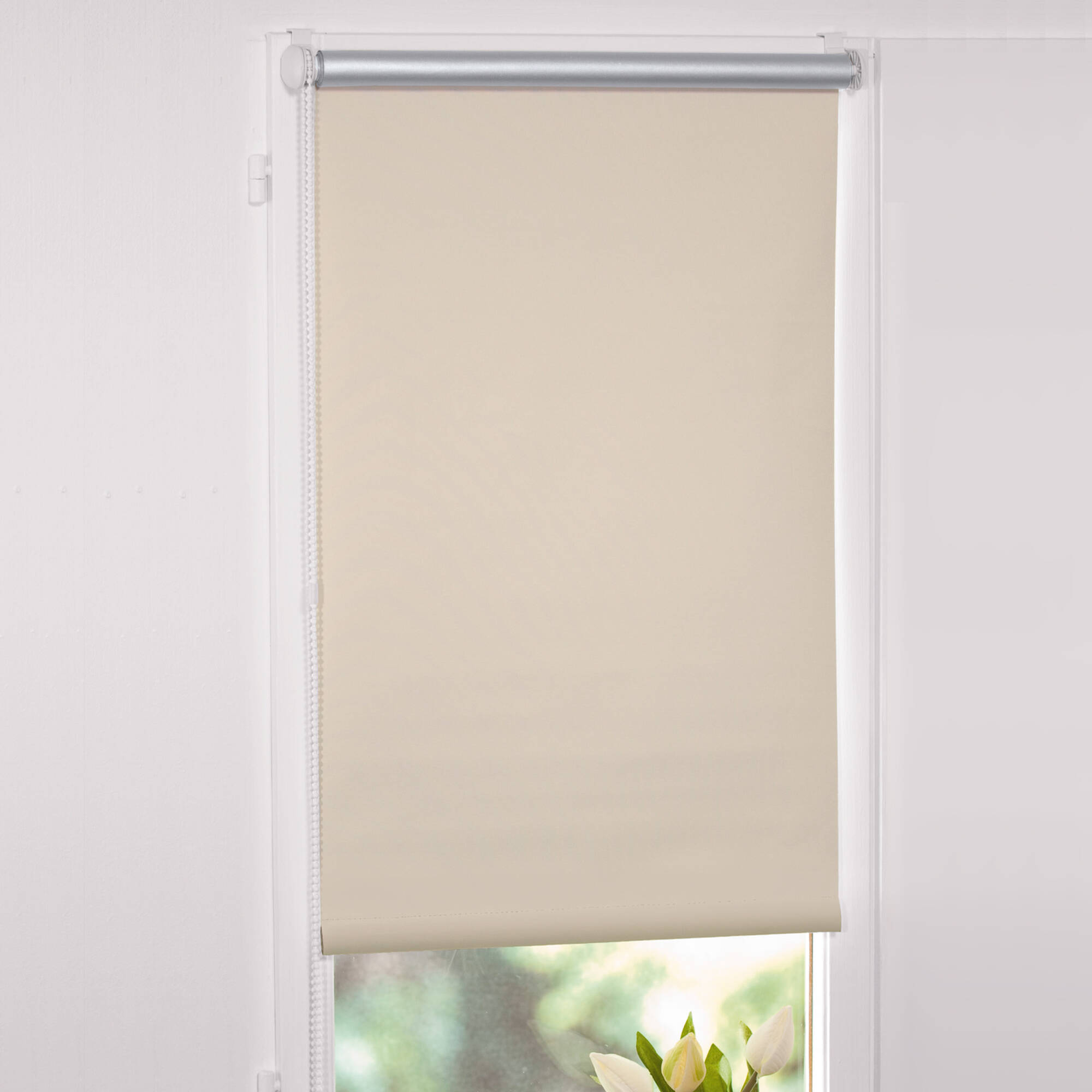 Store enrouleur occultant uni à clipser - Blancheporte