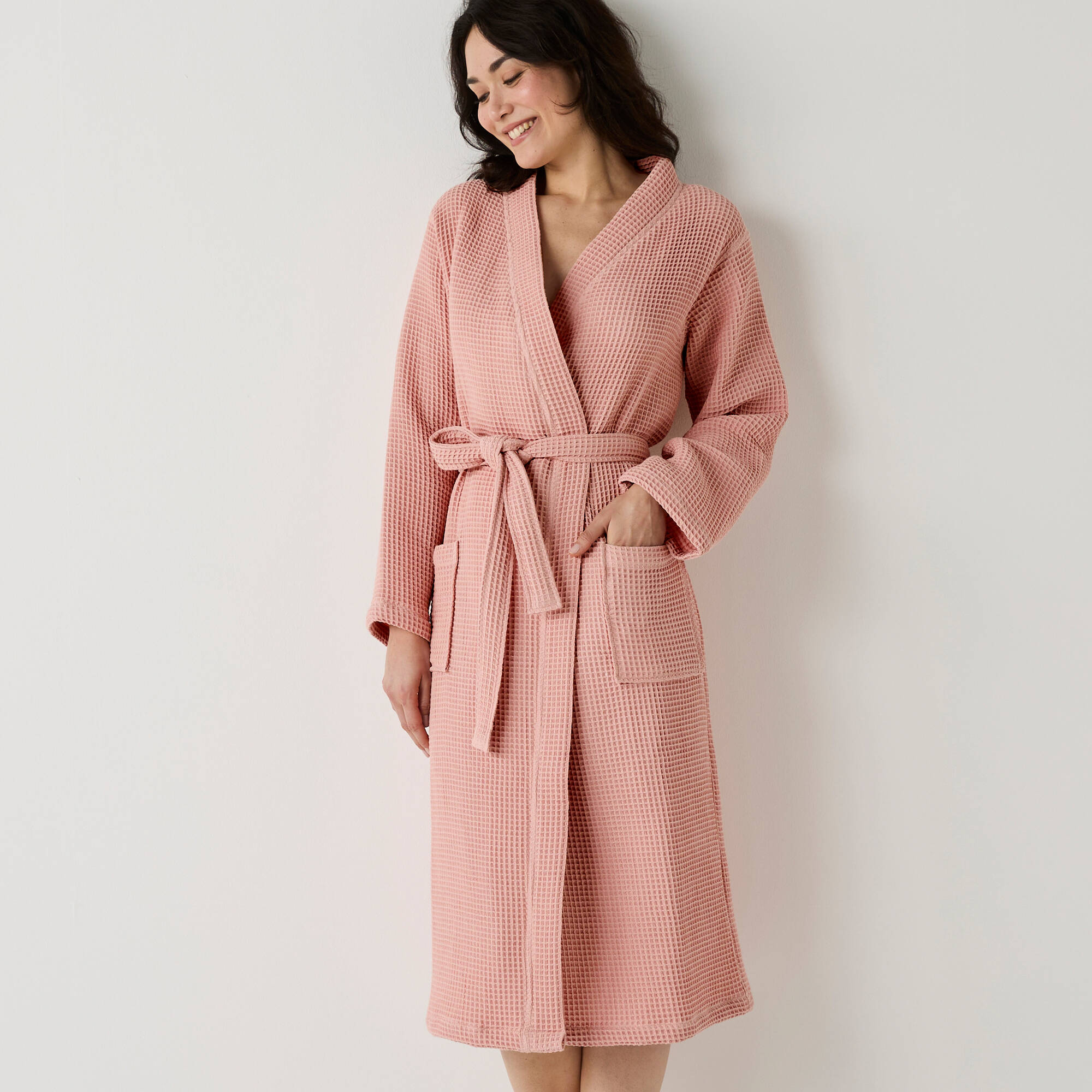 Peignoir Hôtel En Coton Avec Poches - Mille Et Une Nuisette