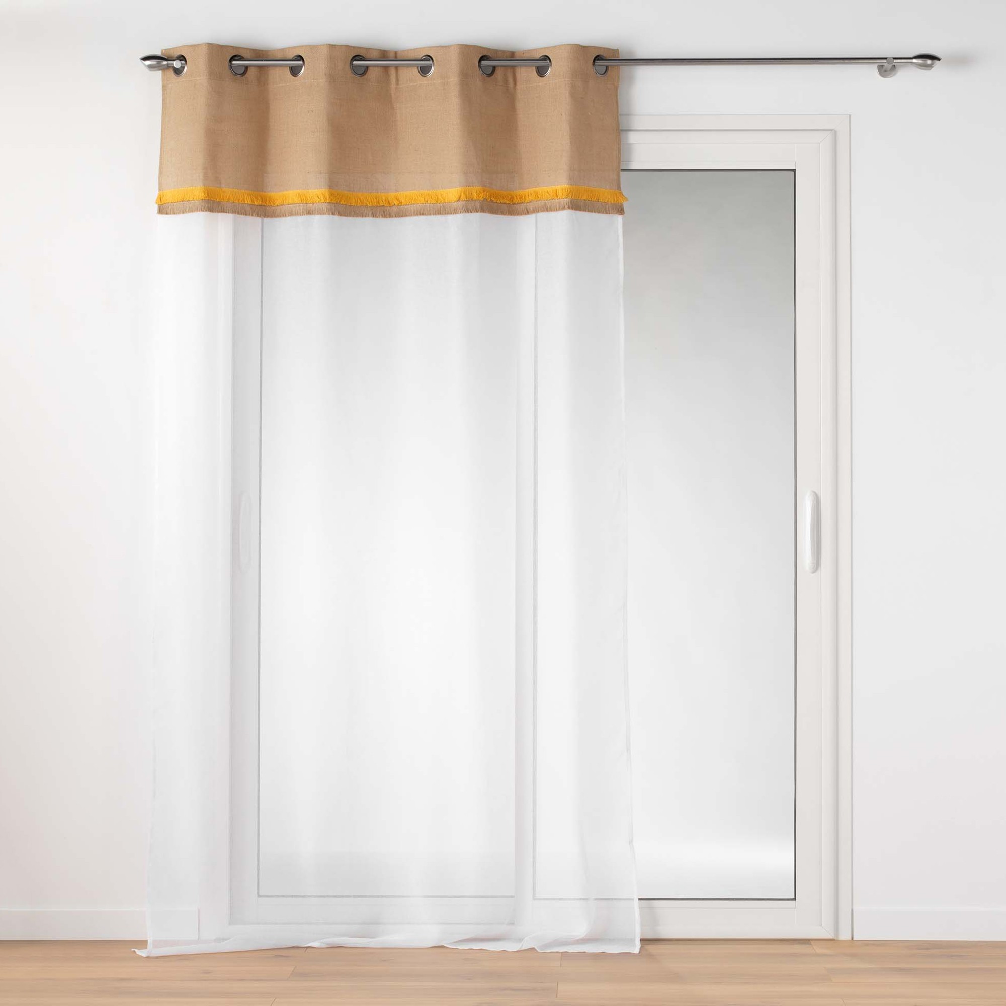 Voilage Empiècement Sisal - Blancheporte