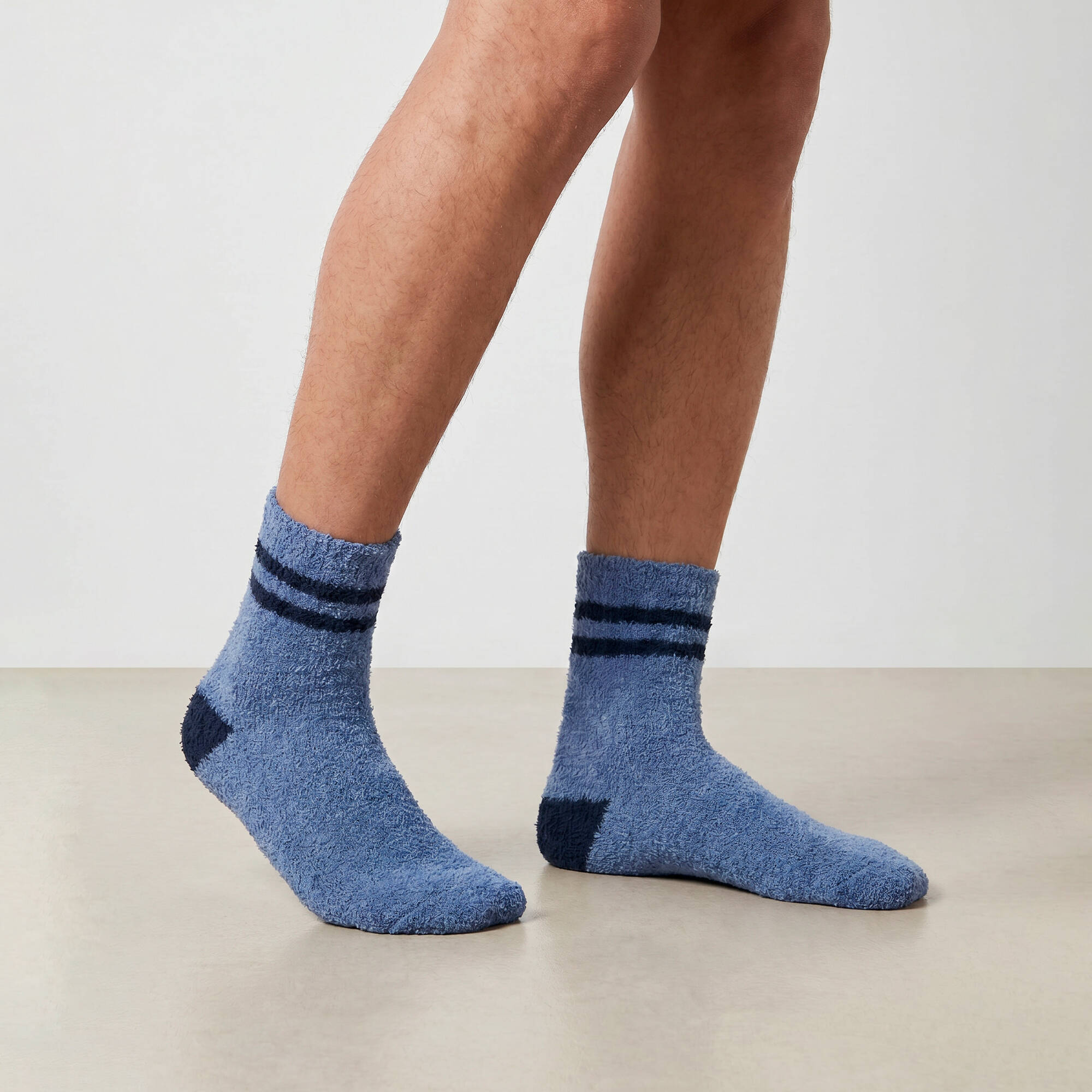 Lot de 2 paires de chaussettes en maille polaire - Blancheporte 13 €
