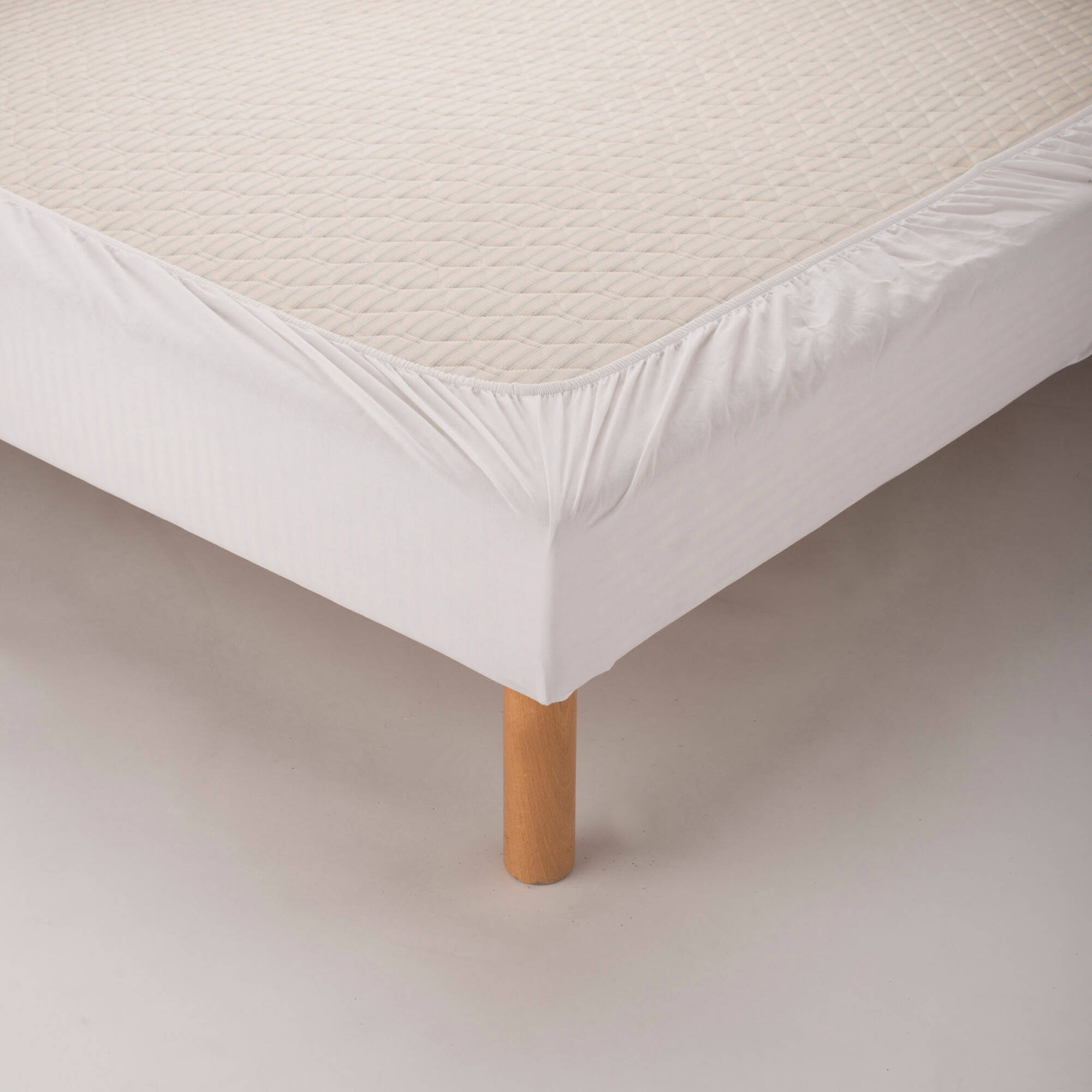 Bande cache-sommier tissu microfibre - Blancheporte