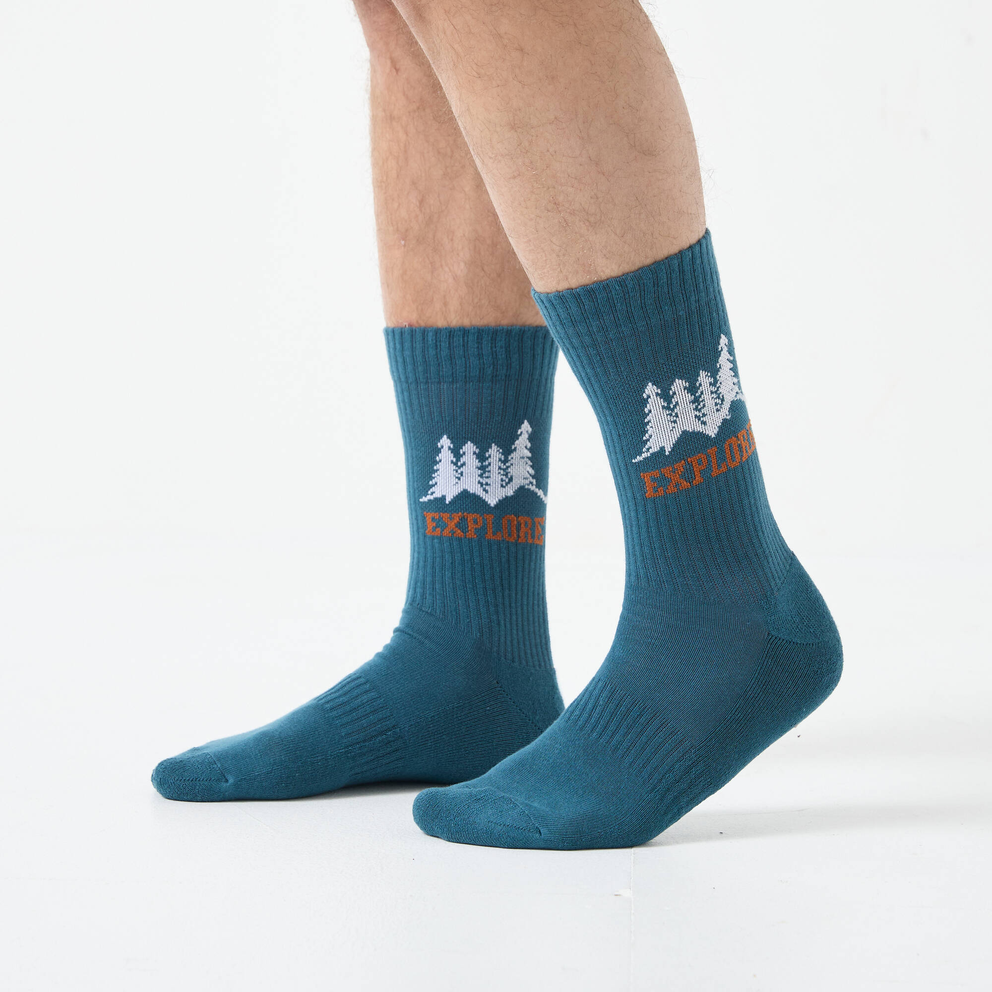 Chaussettes maille ctele jacquard - lot de 3 paires - Blancheporte 12 €