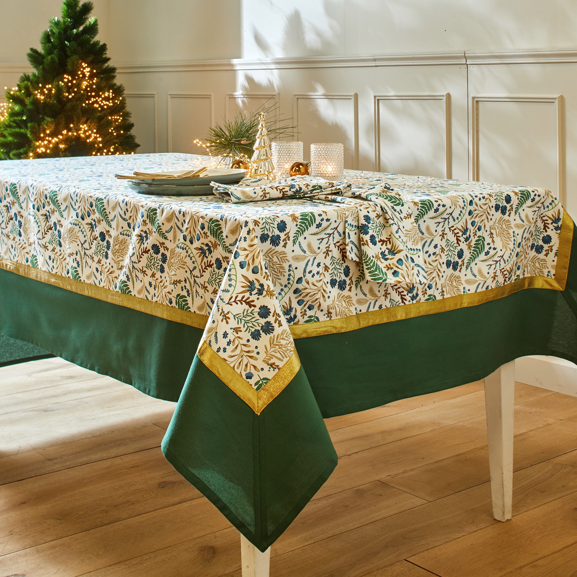 Nappe Imprimée Forêt Enchantée - Blancheporte