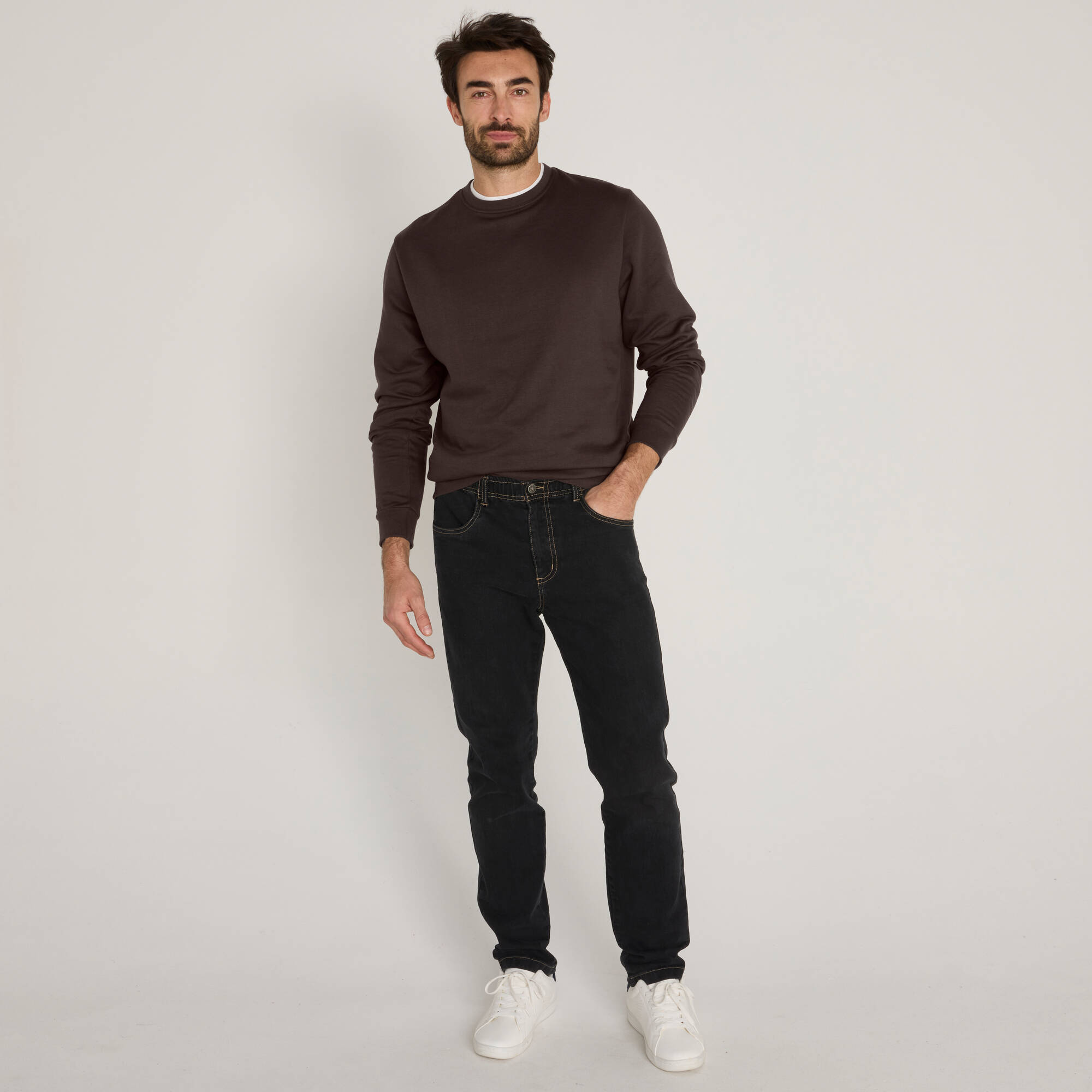 Jean taille lastique - L32 - Blancheporte 40$