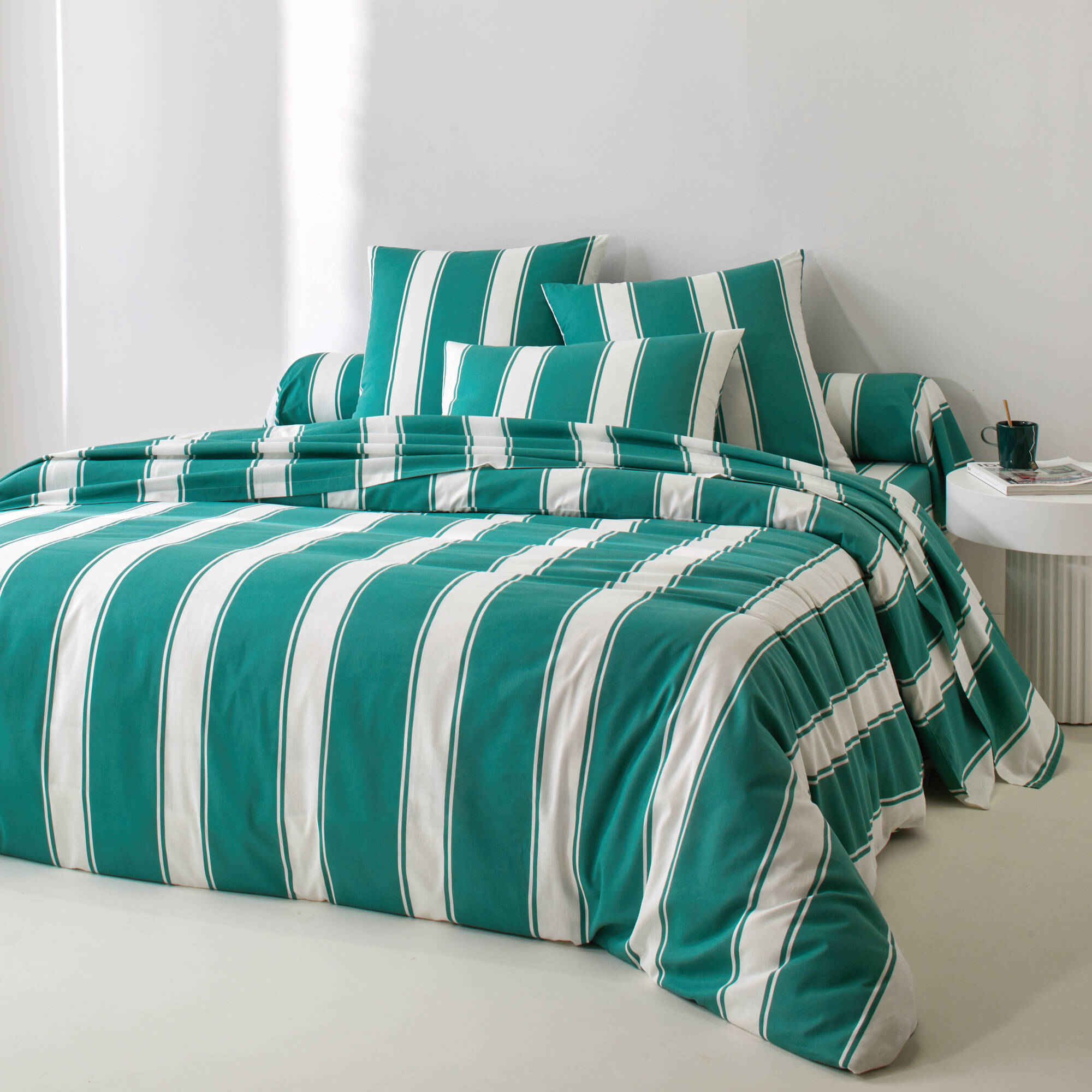 Linge de lit Transat en coton imprimé  - Blancheporte