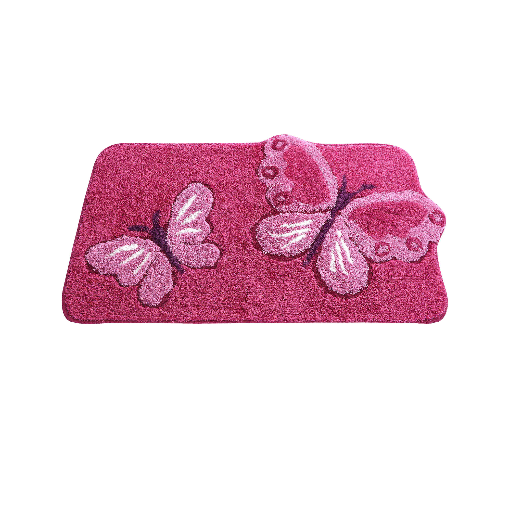 Tapis de bain fantaisie Papillons - Blancheporte